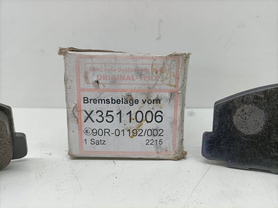 Pastillas de freno MITSUBISHI GALANT FAMILIAR (EA0) 2