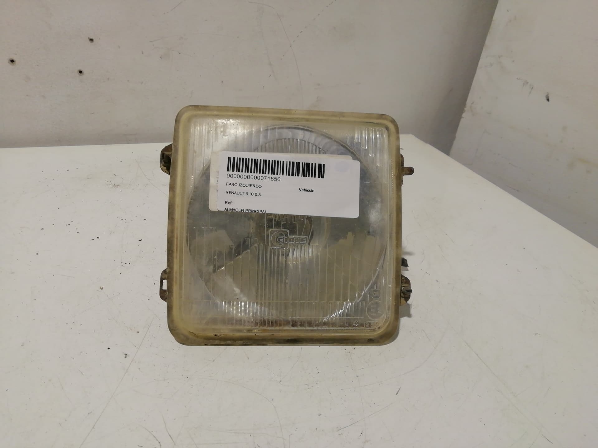 Faro izquierdo RENAULT 6