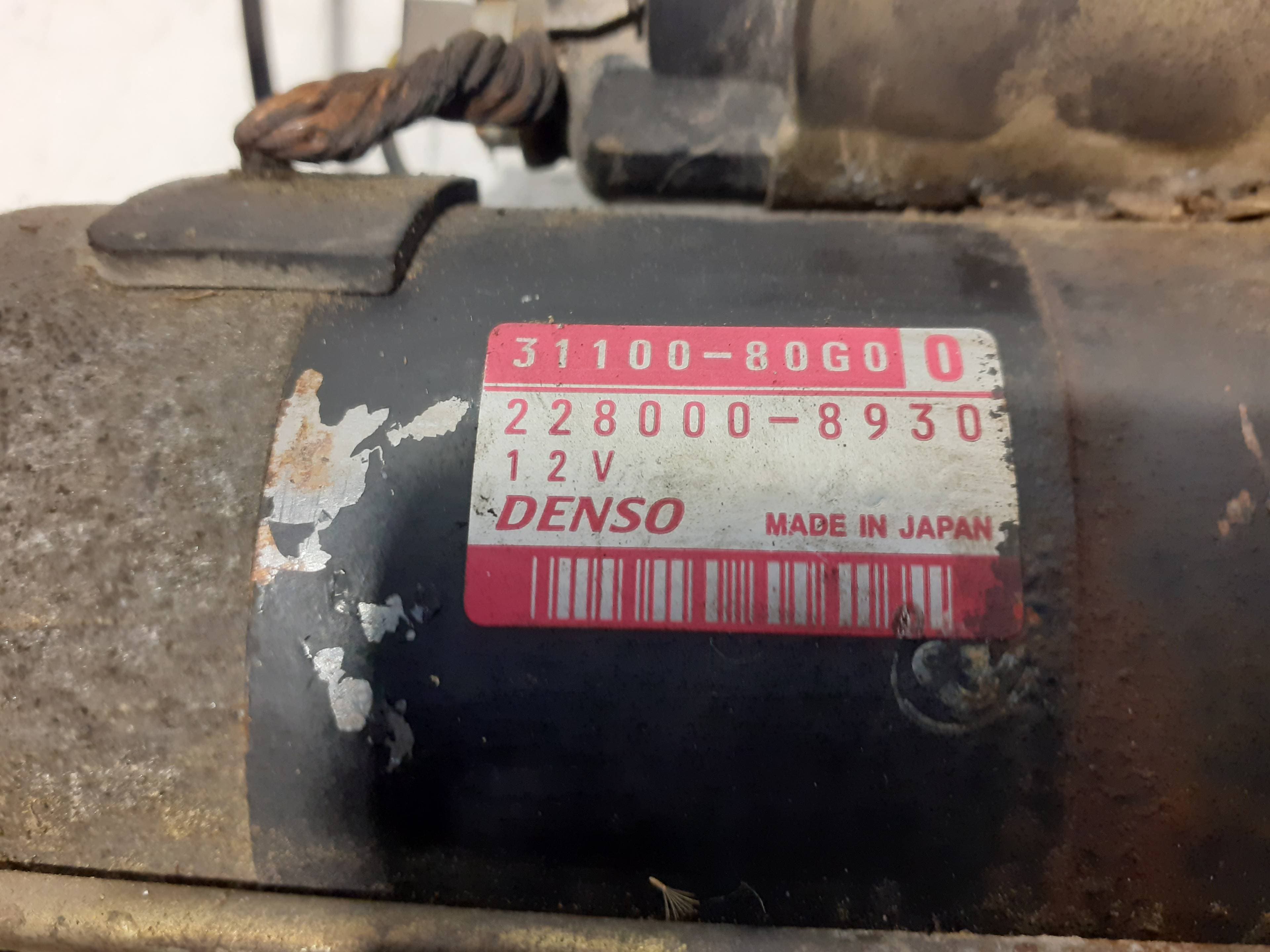 Motor arranque SUZUKI VITARA SE/SV (ET) 2