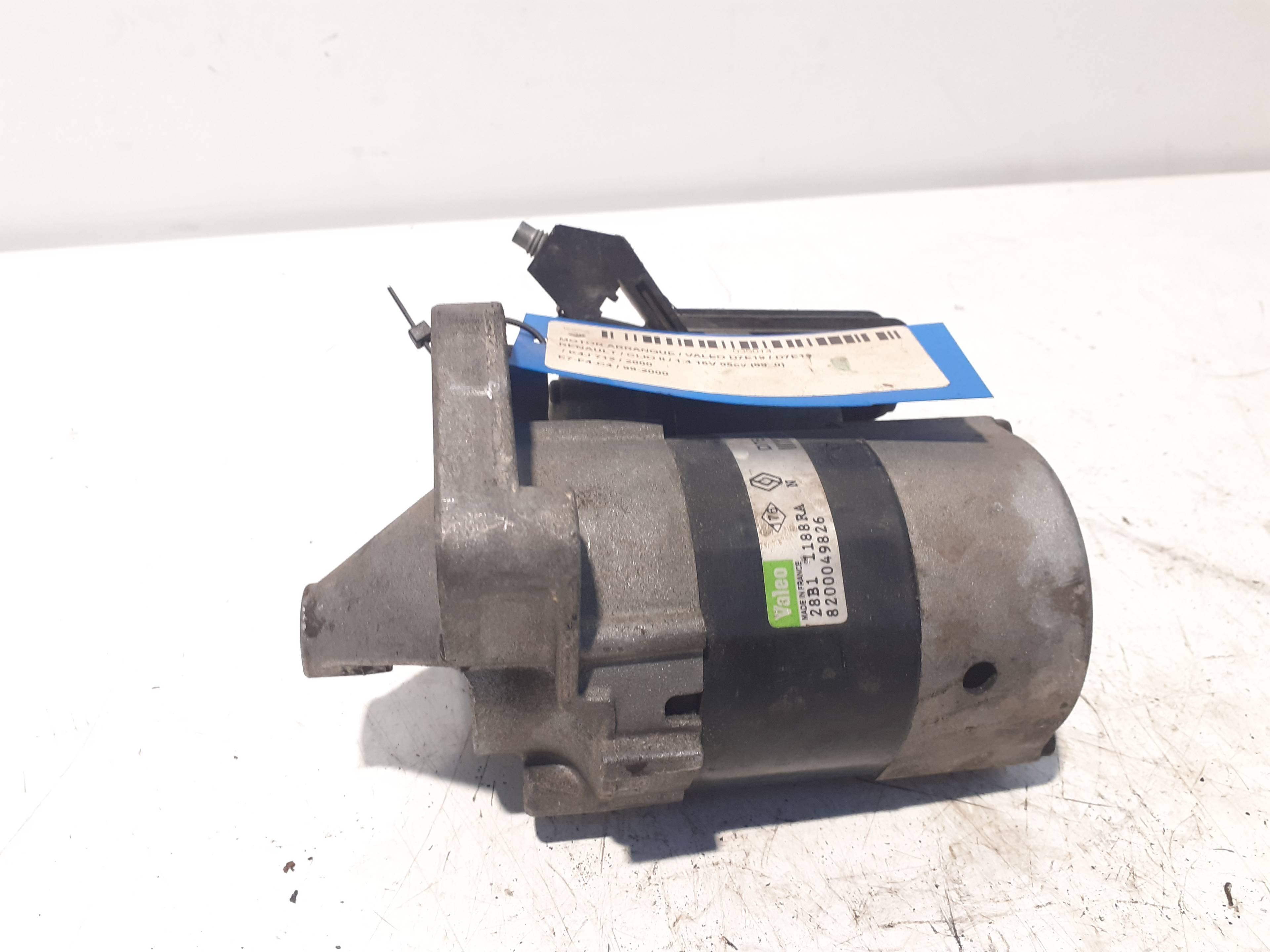 Motor arranque RENAULT CLIO II FASE II (B/CB0) 3