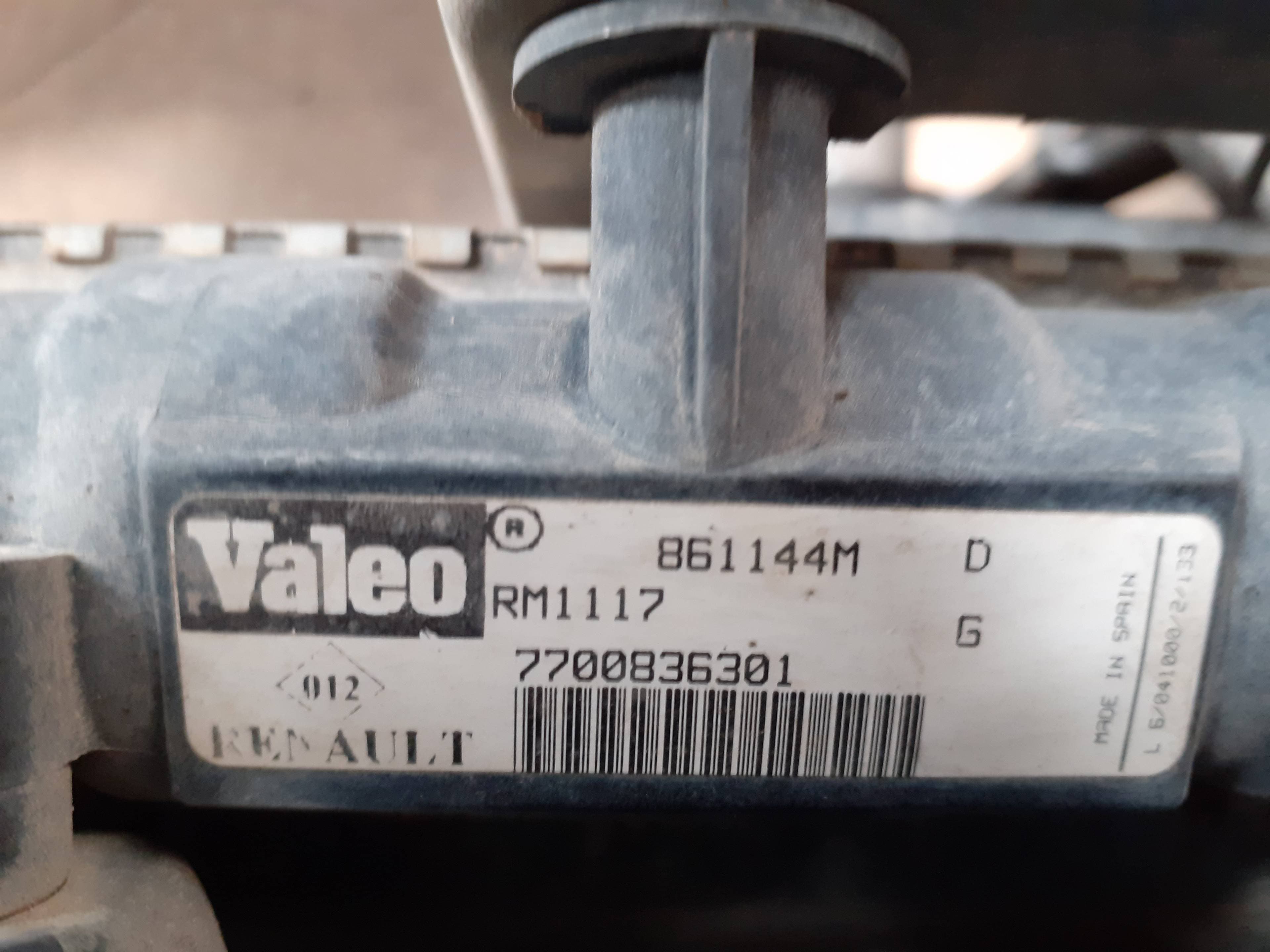 Radiador agua RENAULT CLIO II FASE II (B/CB0) 2