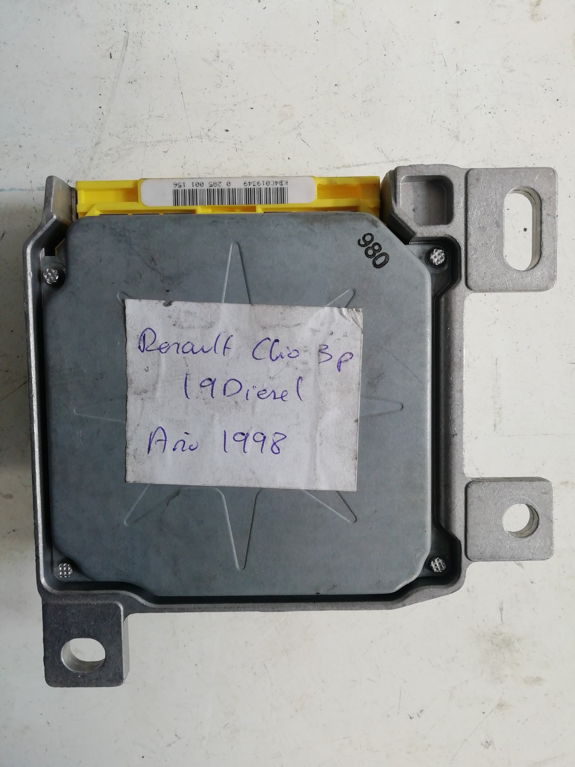 Centralita airbag RENAULT CLIO II FASE II (B/CB0) 3