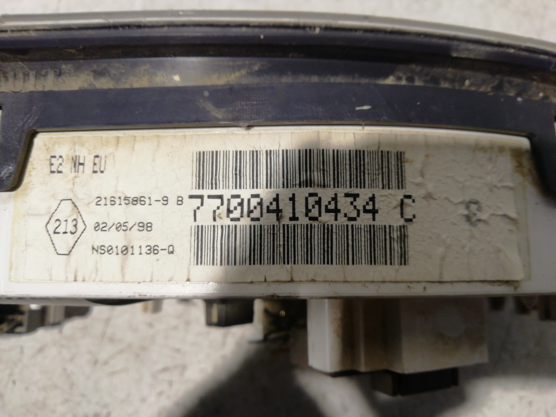 Cuadro instrumentos RENAULT CLIO II FASE II (B/CB0) 3