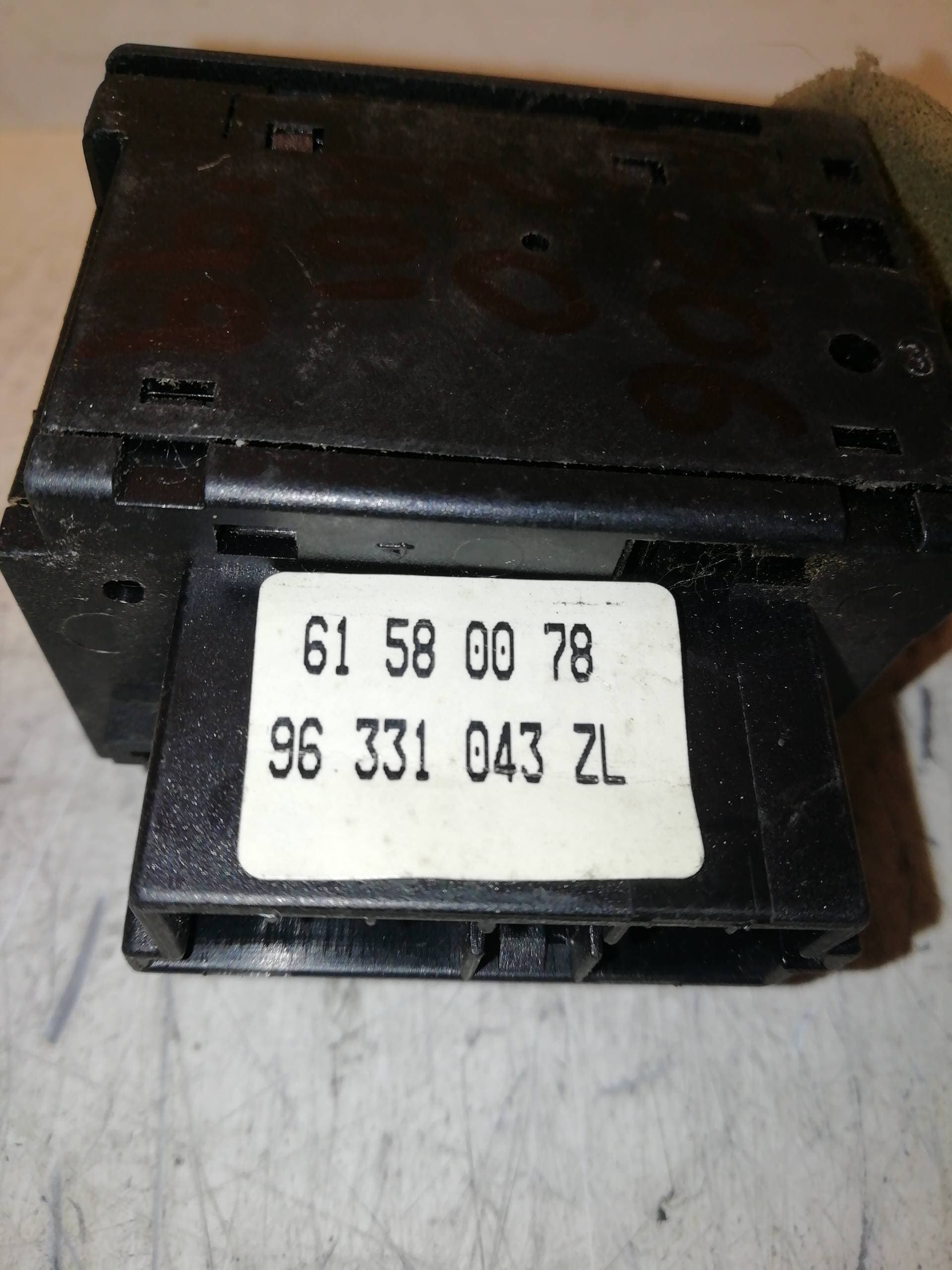 Mando limpia PEUGEOT 306 BERLINA 3/4/5 PUERTAS (S2) 2