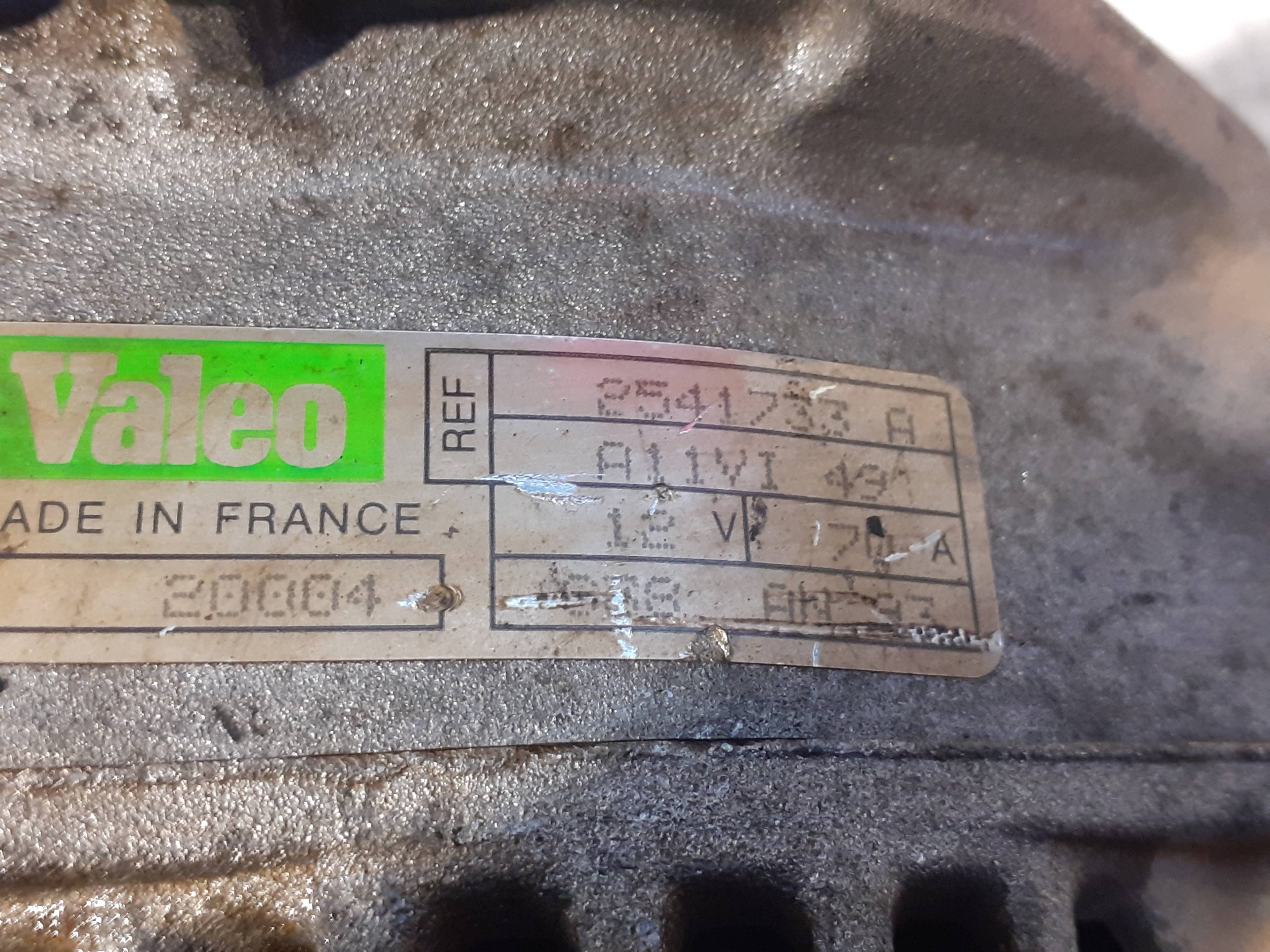 Alternador PEUGEOT 405 BREAK 2