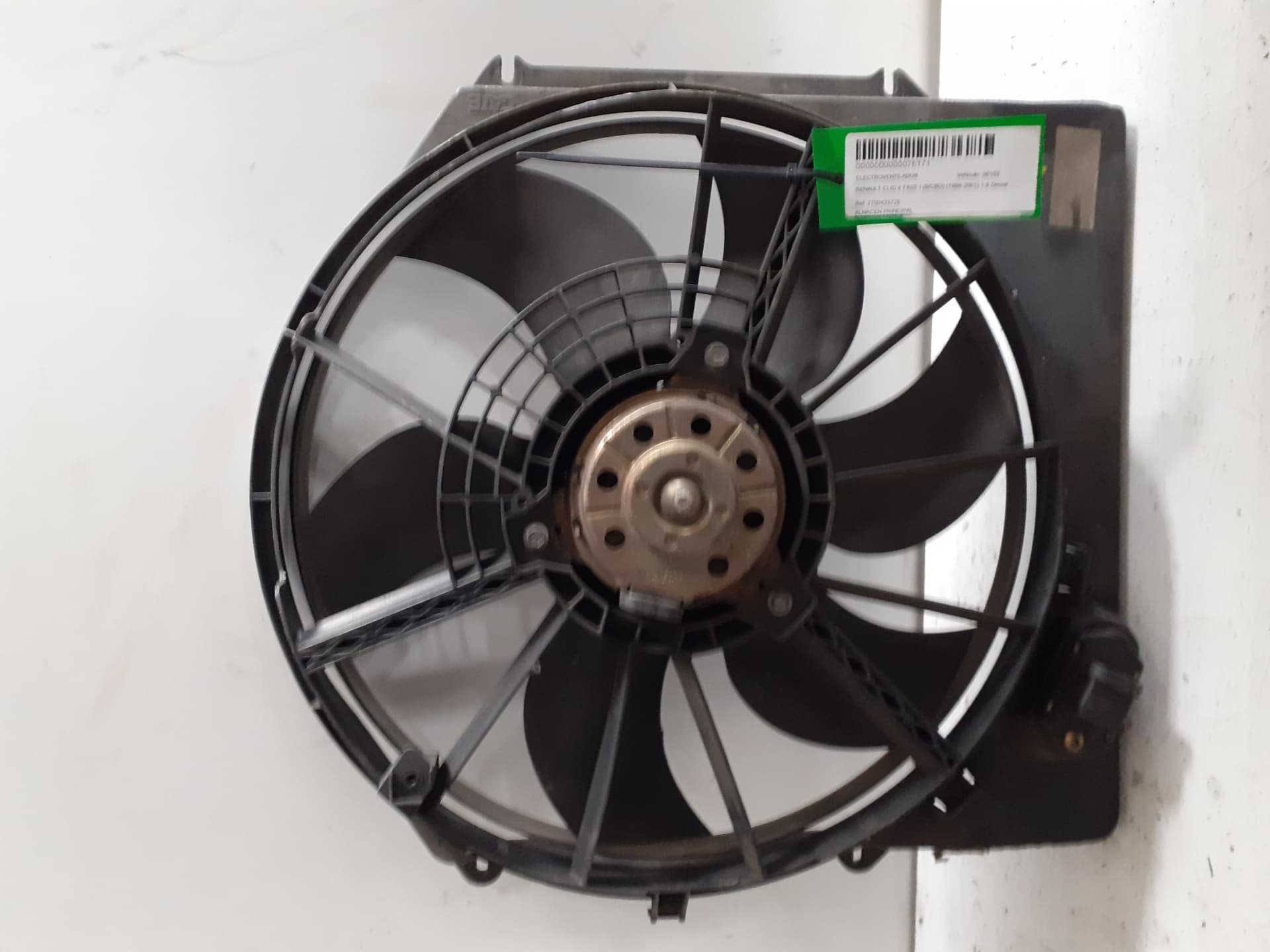 Electroventilador RENAULT CLIO II FASE I (B/CBO)