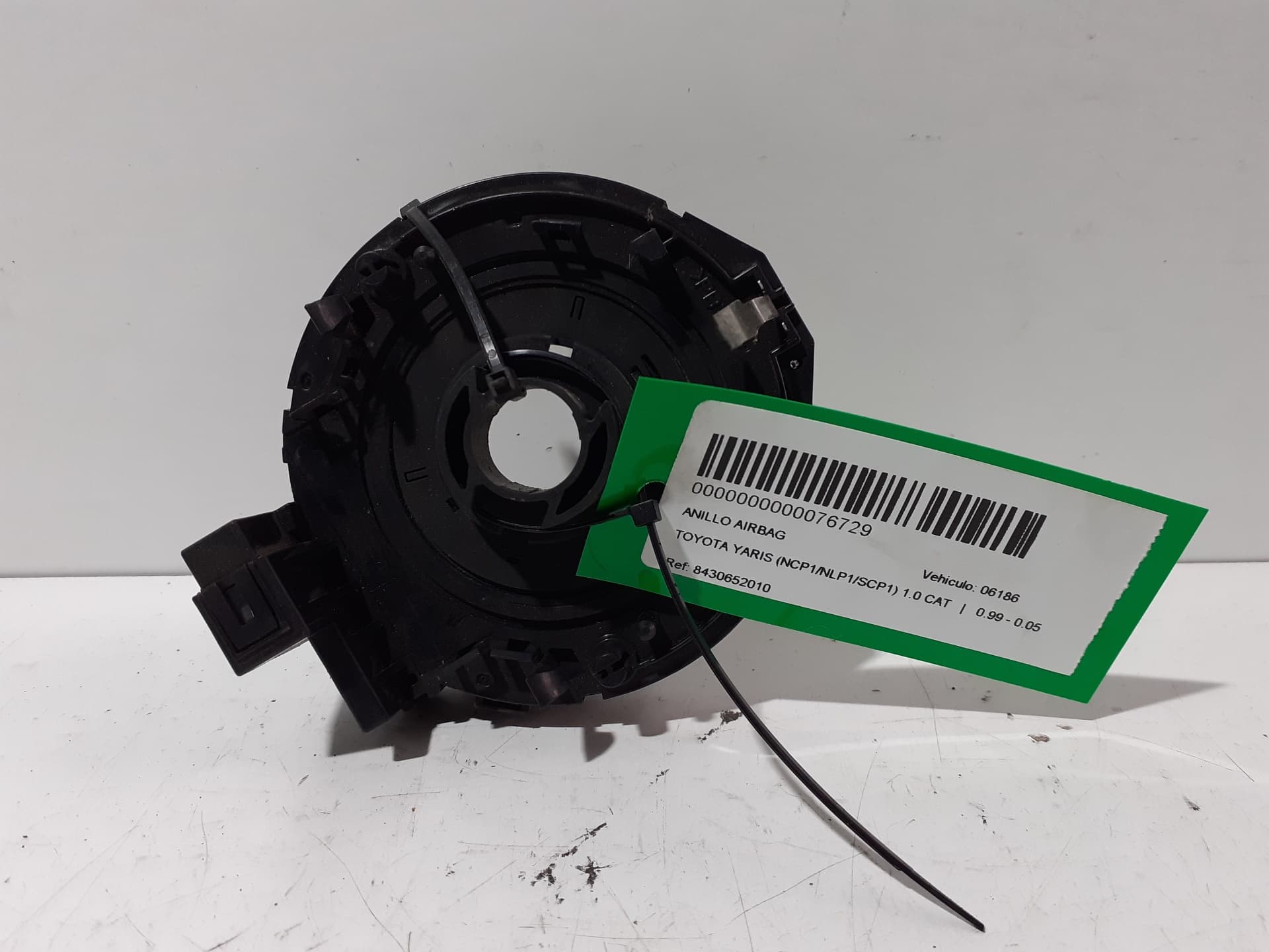 Anillo airbag TOYOTA YARIS (NCP1/NLP1/SCP1)