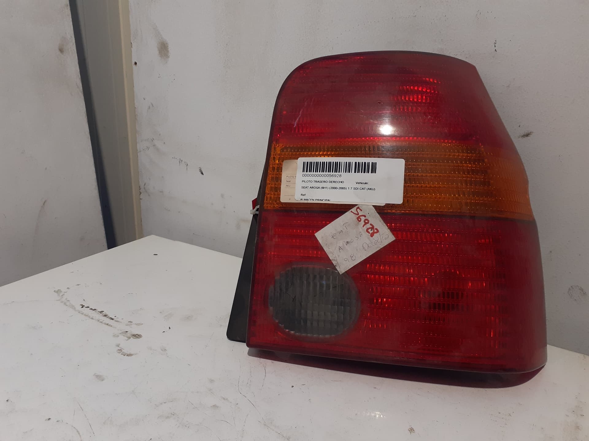 Piloto trasero derecho SEAT AROSA (6H1)