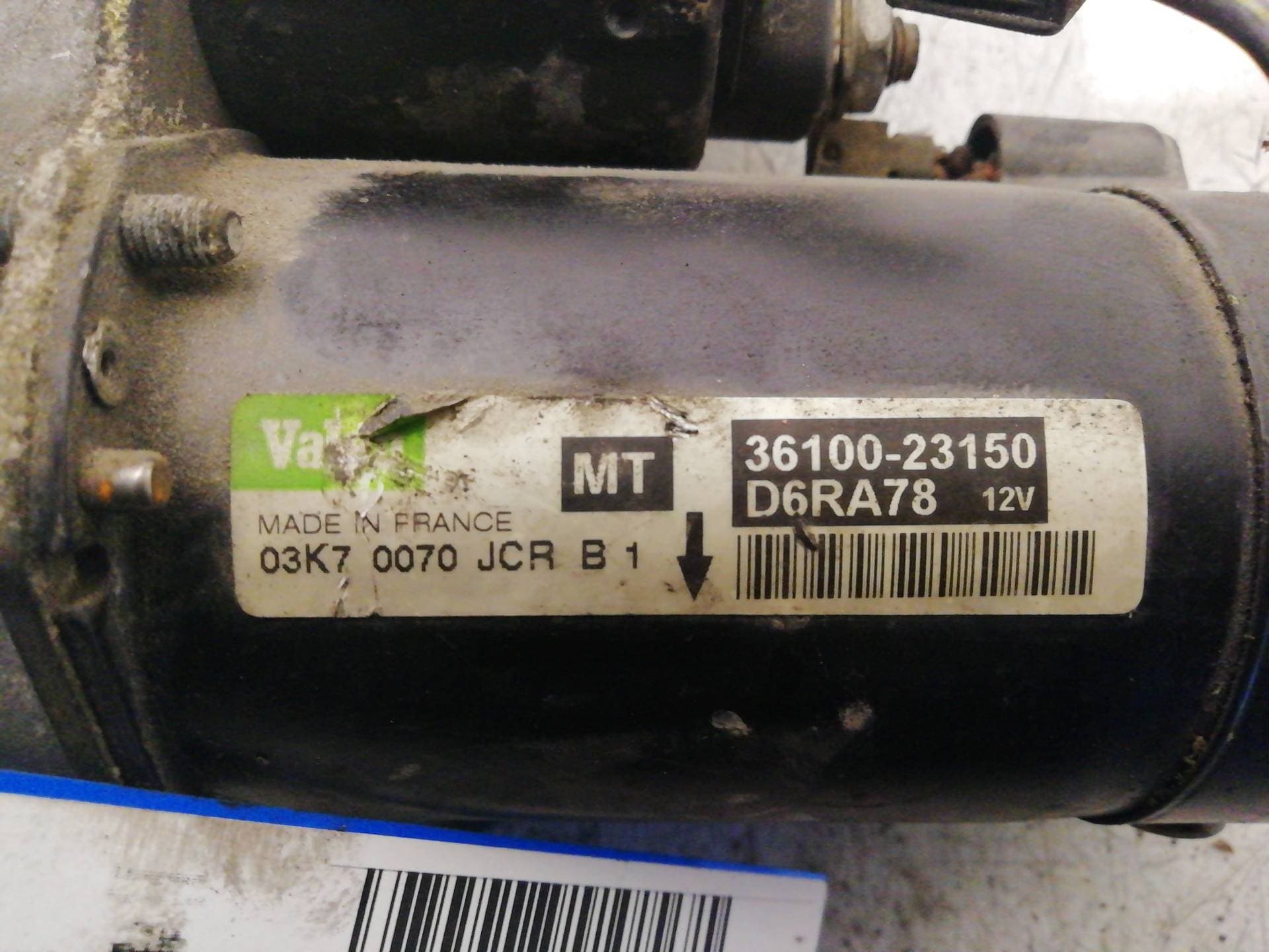 Motor arranque HYUNDAI COUPE (RD) 2