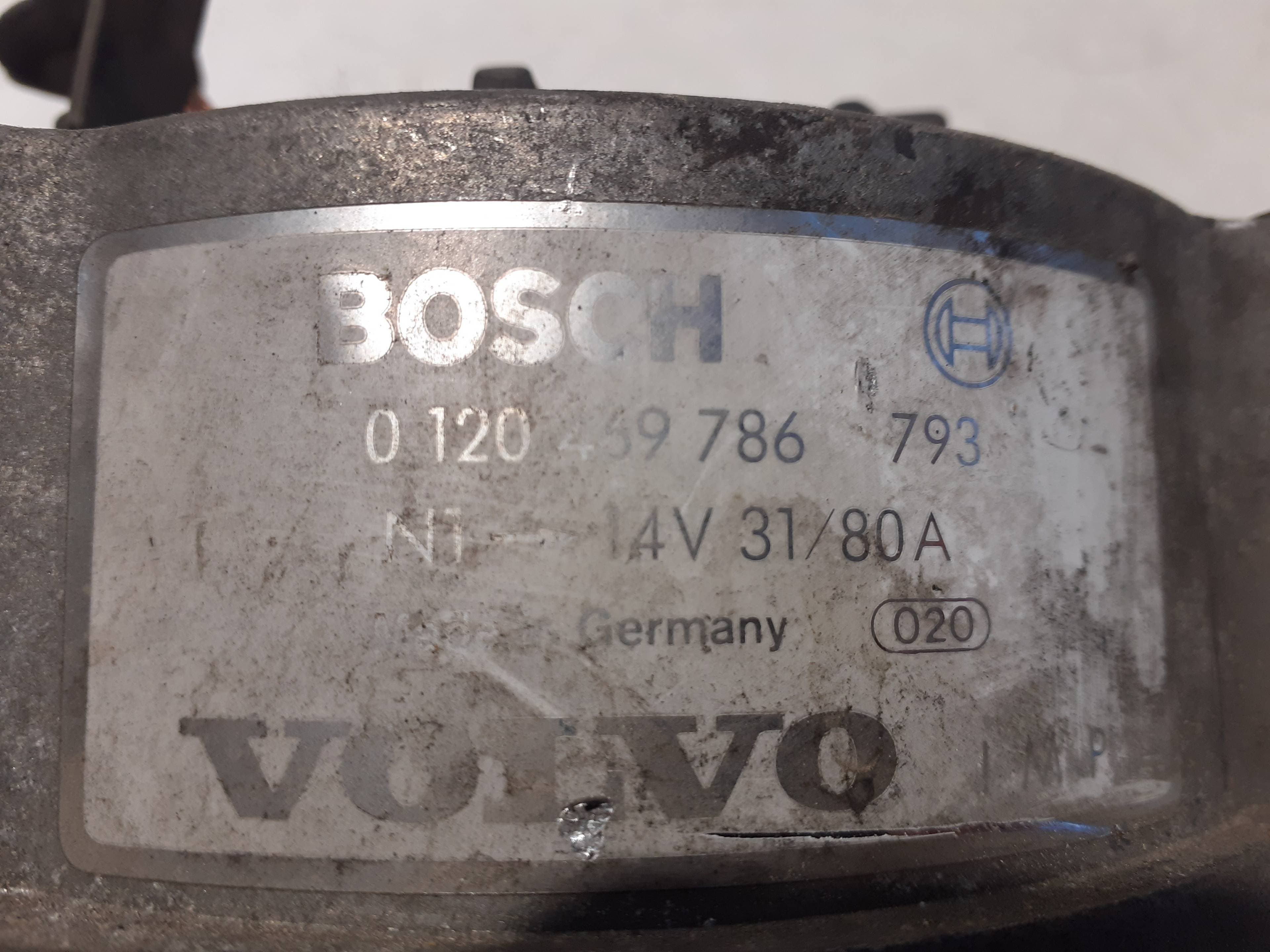 Alternador VOLVO SERIE 740 BERLINA/FAMILIAR 2