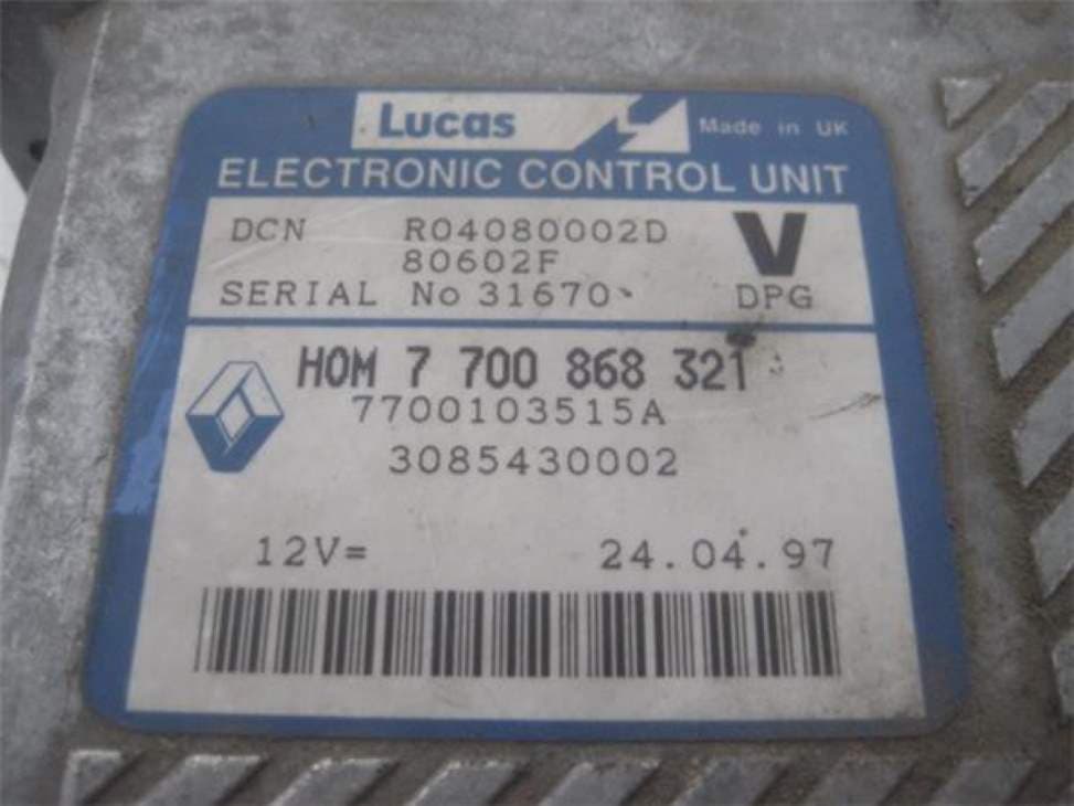 Centralita motor uce VOLVO V40 FAMILIAR 2