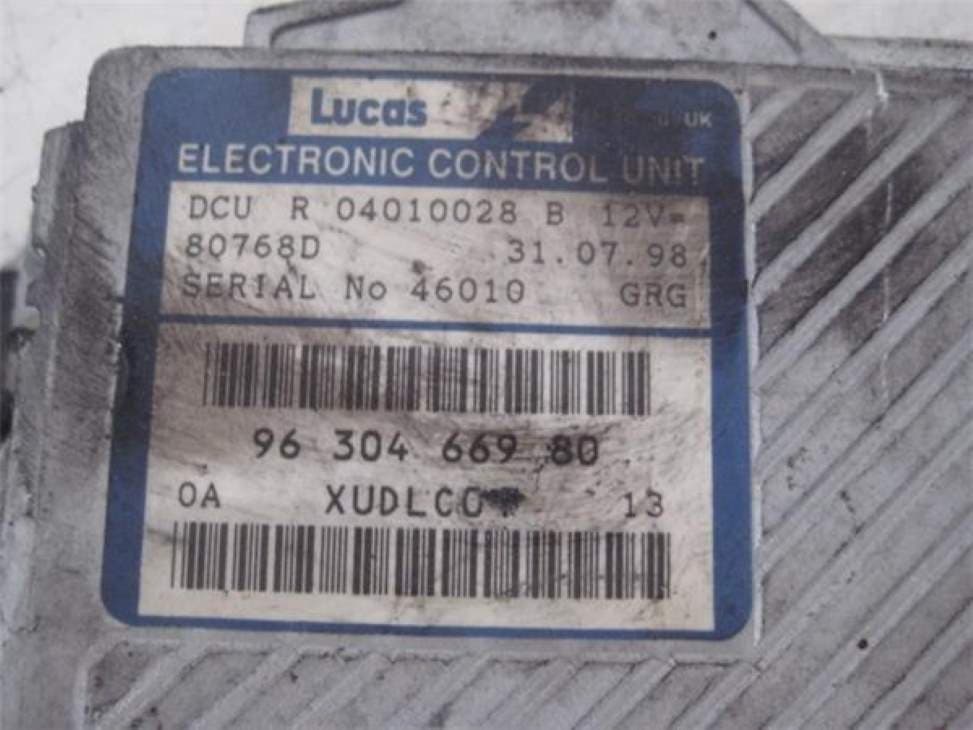 Centralita motor uce PEUGEOT 406 BERLINA (S1/S2) 2