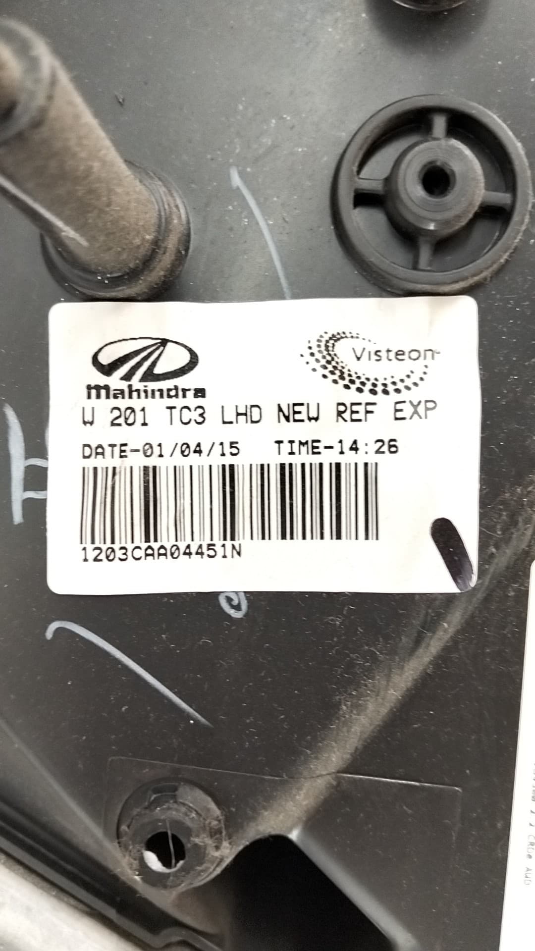 Mueble interior calefaccion MAHINDRA XUV500 4