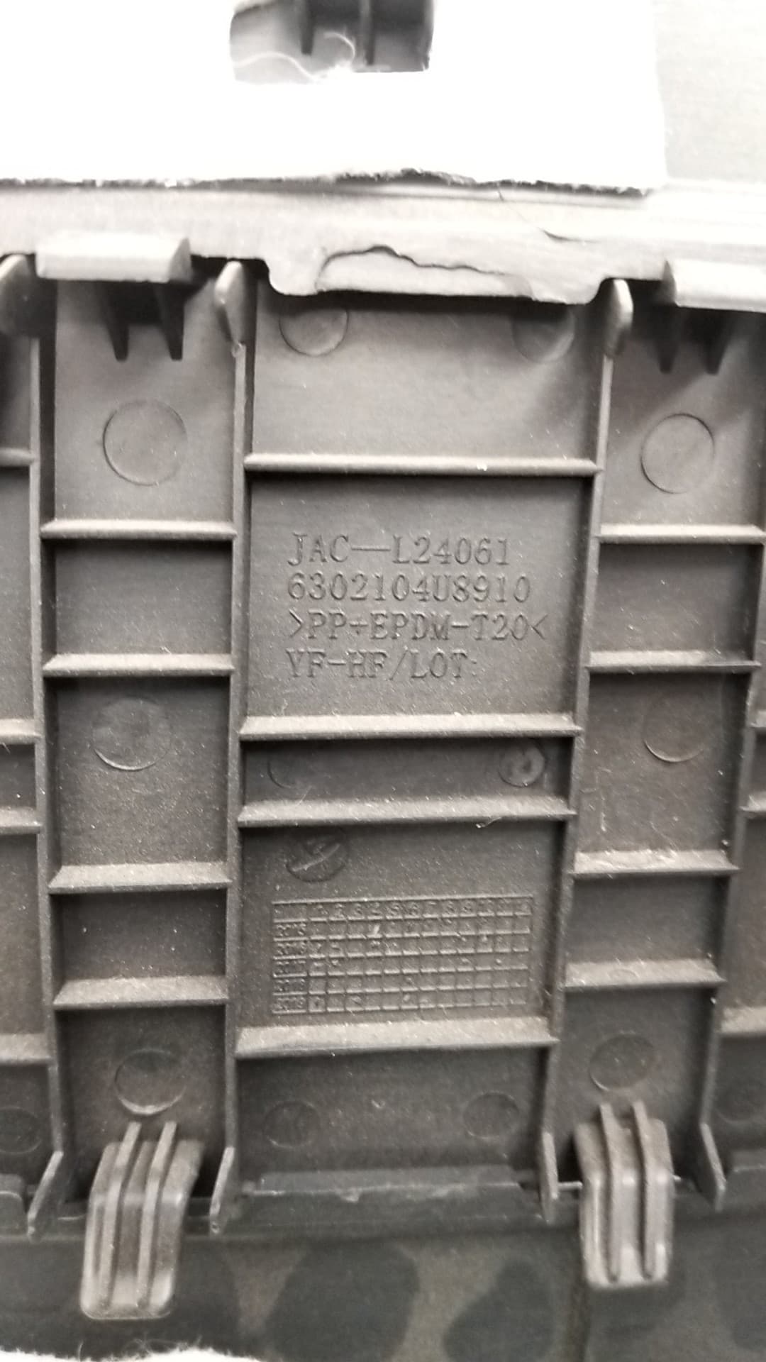 Guarnecido porton trasero EVO 3 5