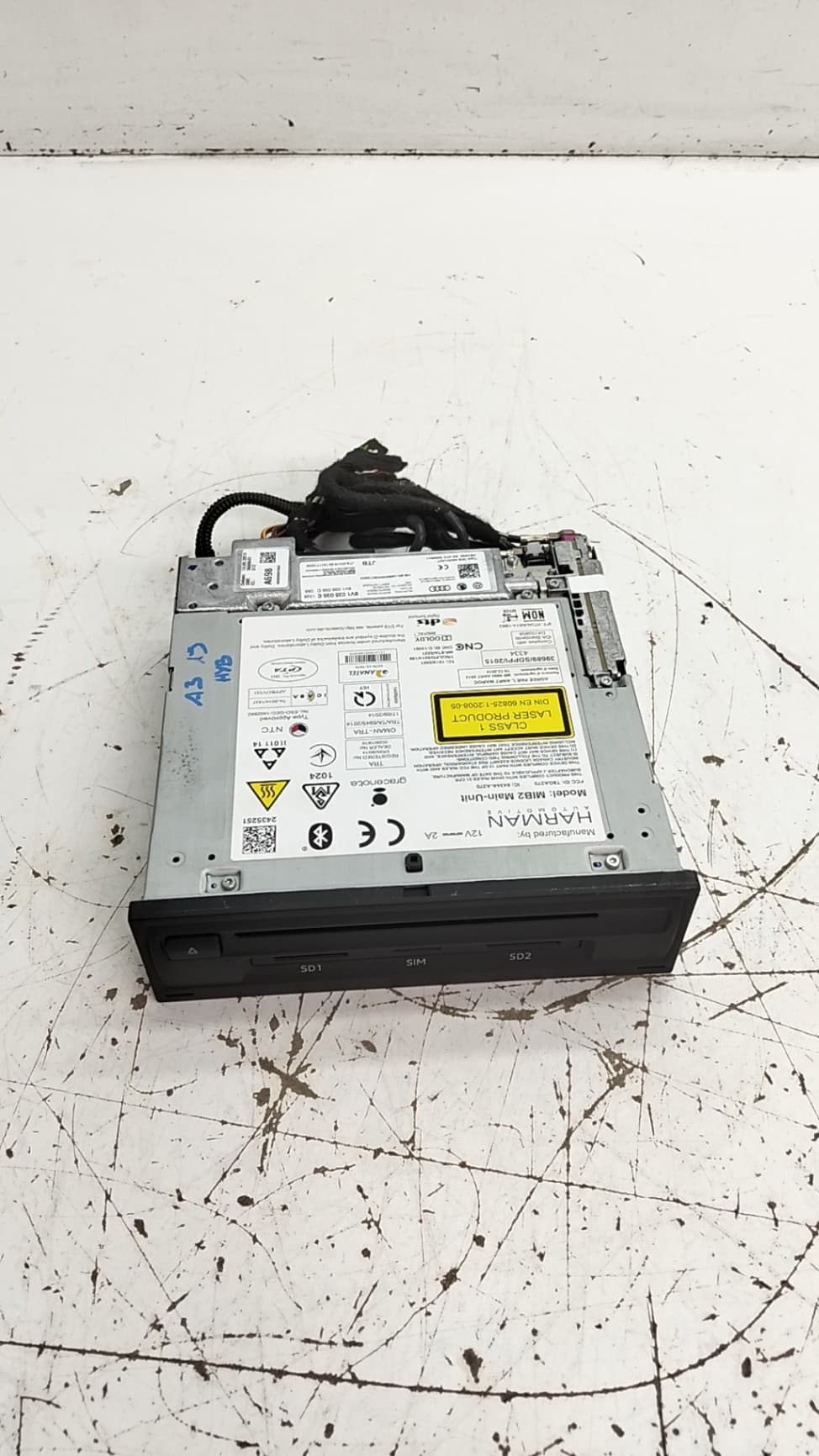 Sistema audio / radio cd AUDI A3 SEDÁN(8VS) 2