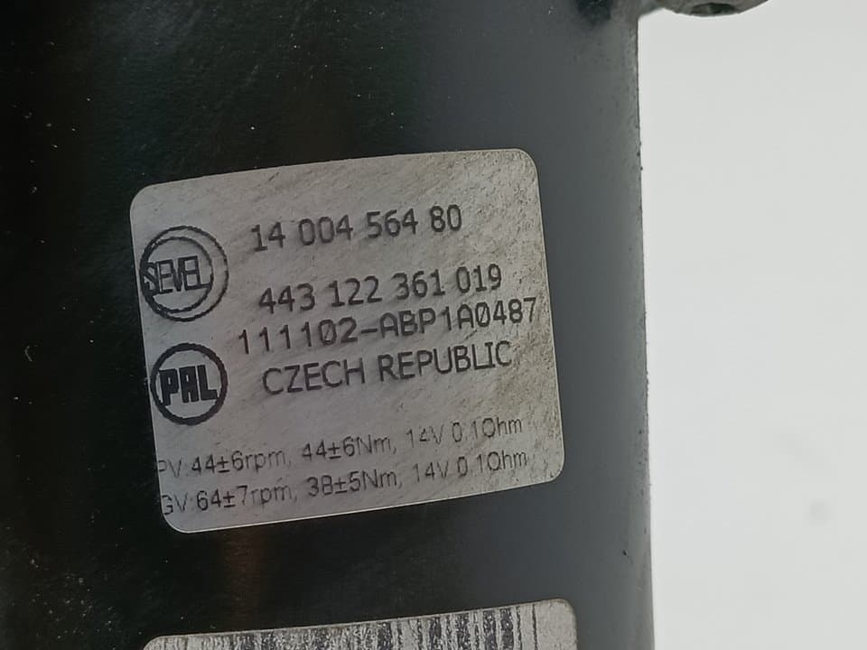 Motor limpia delantero FIAT SCUDO FURGÓN (272) 3