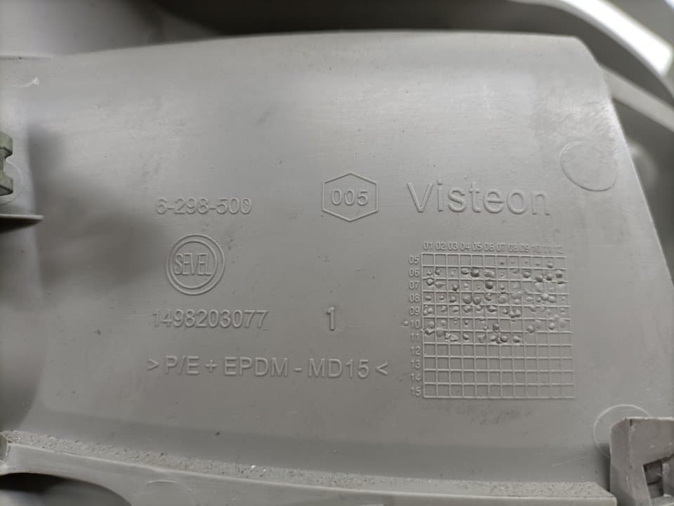 Plastico FIAT SCUDO FURGÓN (272) 3