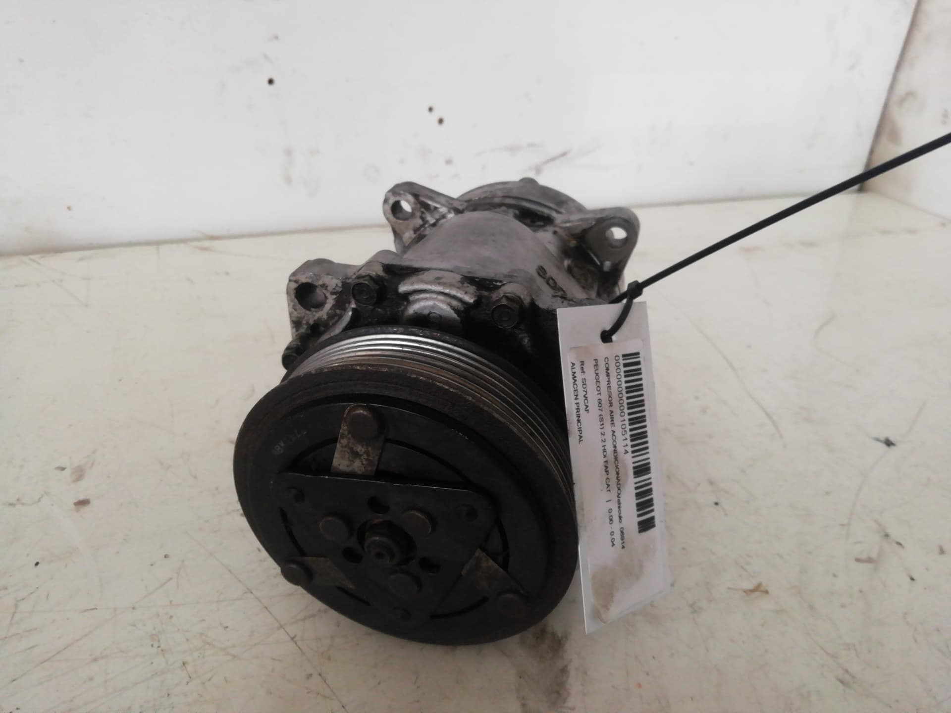 Recambio PEUGEOT 607 (S1) ref. SD7VCAF