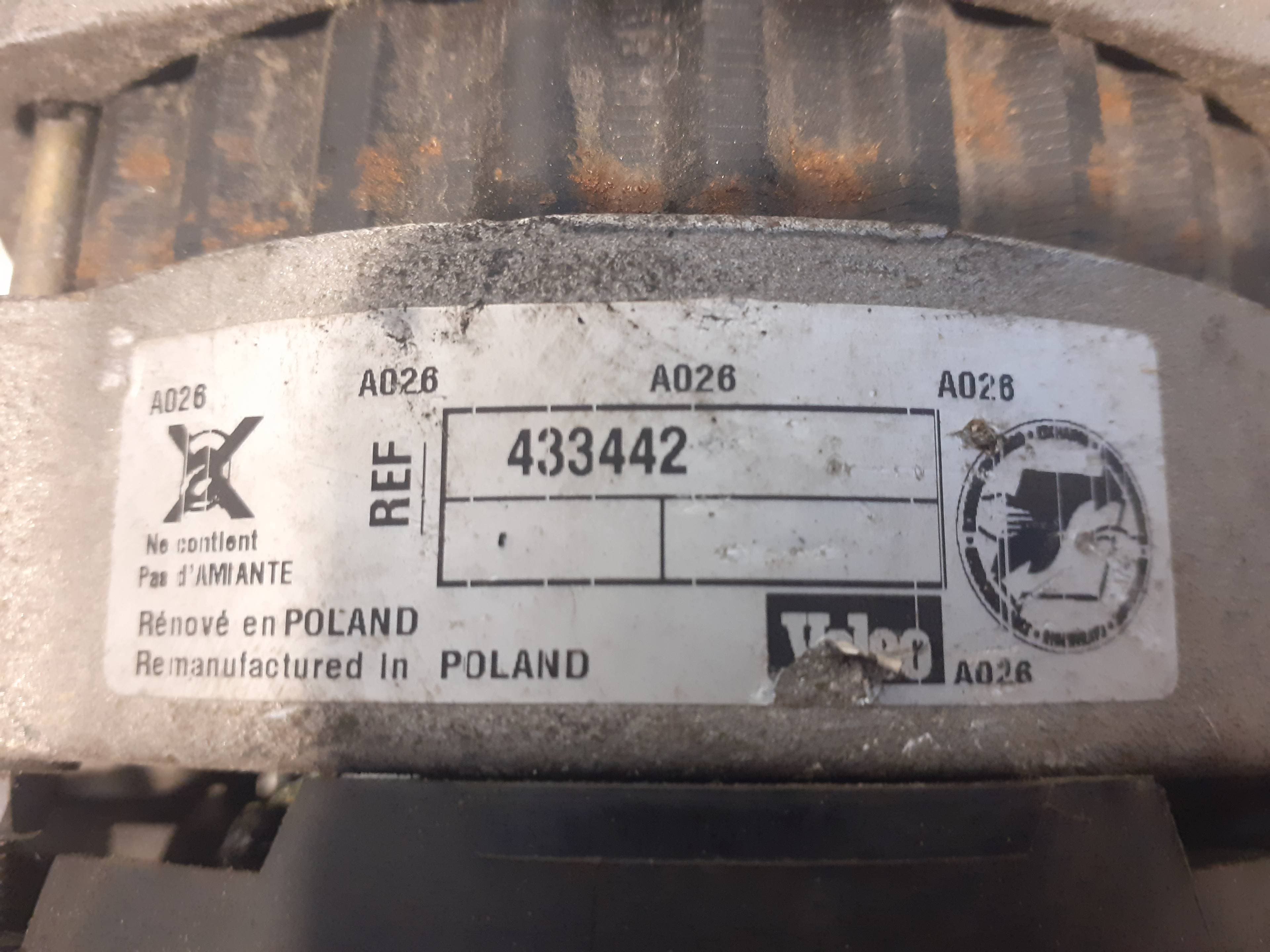 Alternador RENAULT 11 3