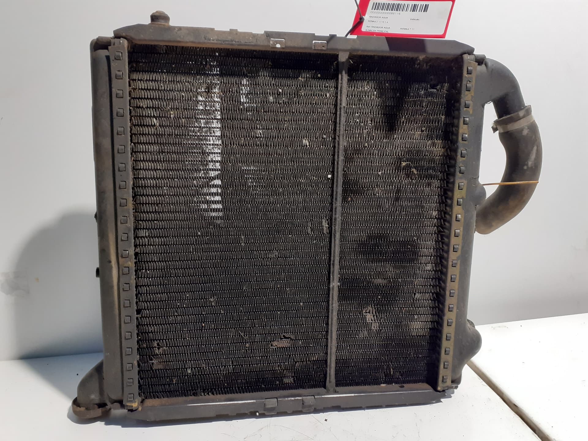 Radiador agua RENAULT 11