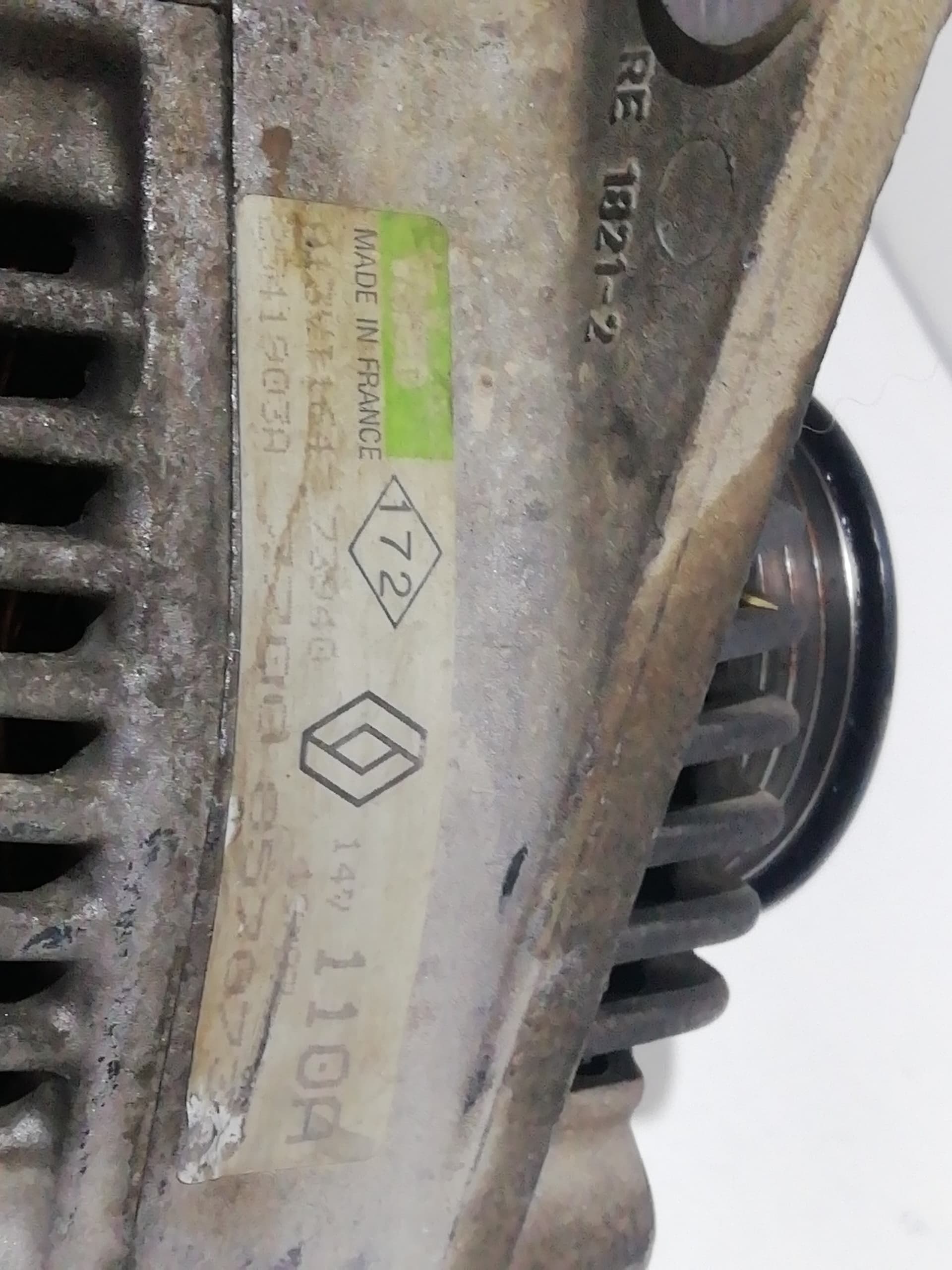 Alternador RENAULT MEGANE I CLASSIC (LA0) 5