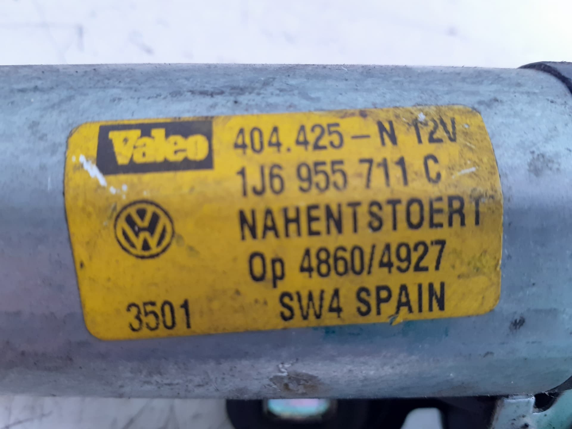 Motor limpia trasero SEAT LEON (1M1) 3