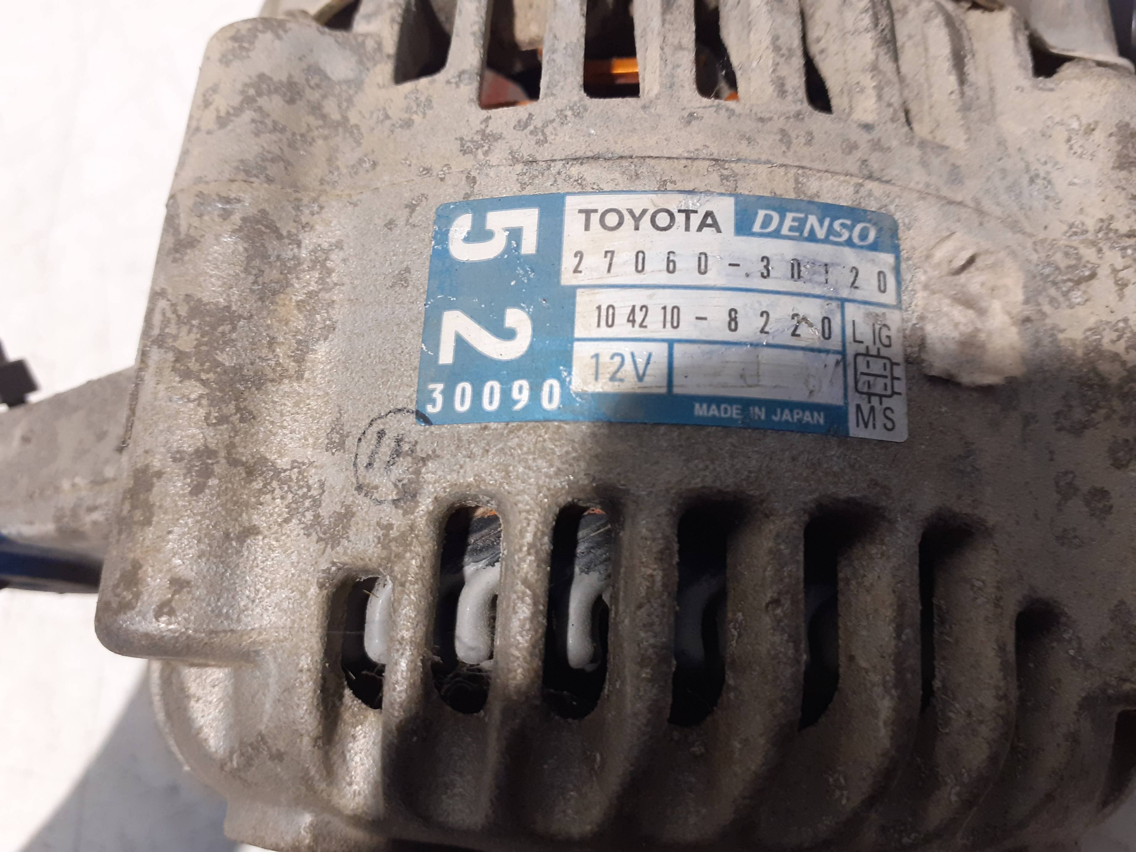 Alternador TOYOTA LAND CRUISER STATION (J8) 2