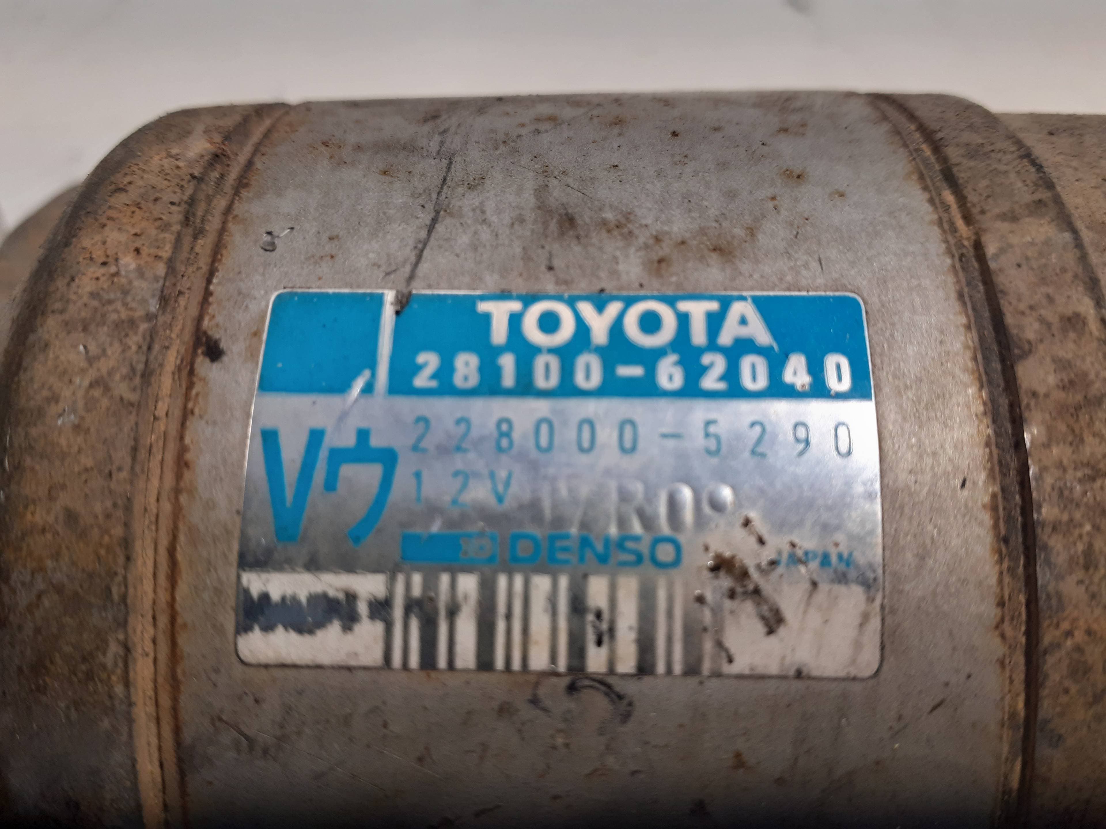 Motor arranque TOYOTA LAND CRUISER STATION (J8) 2