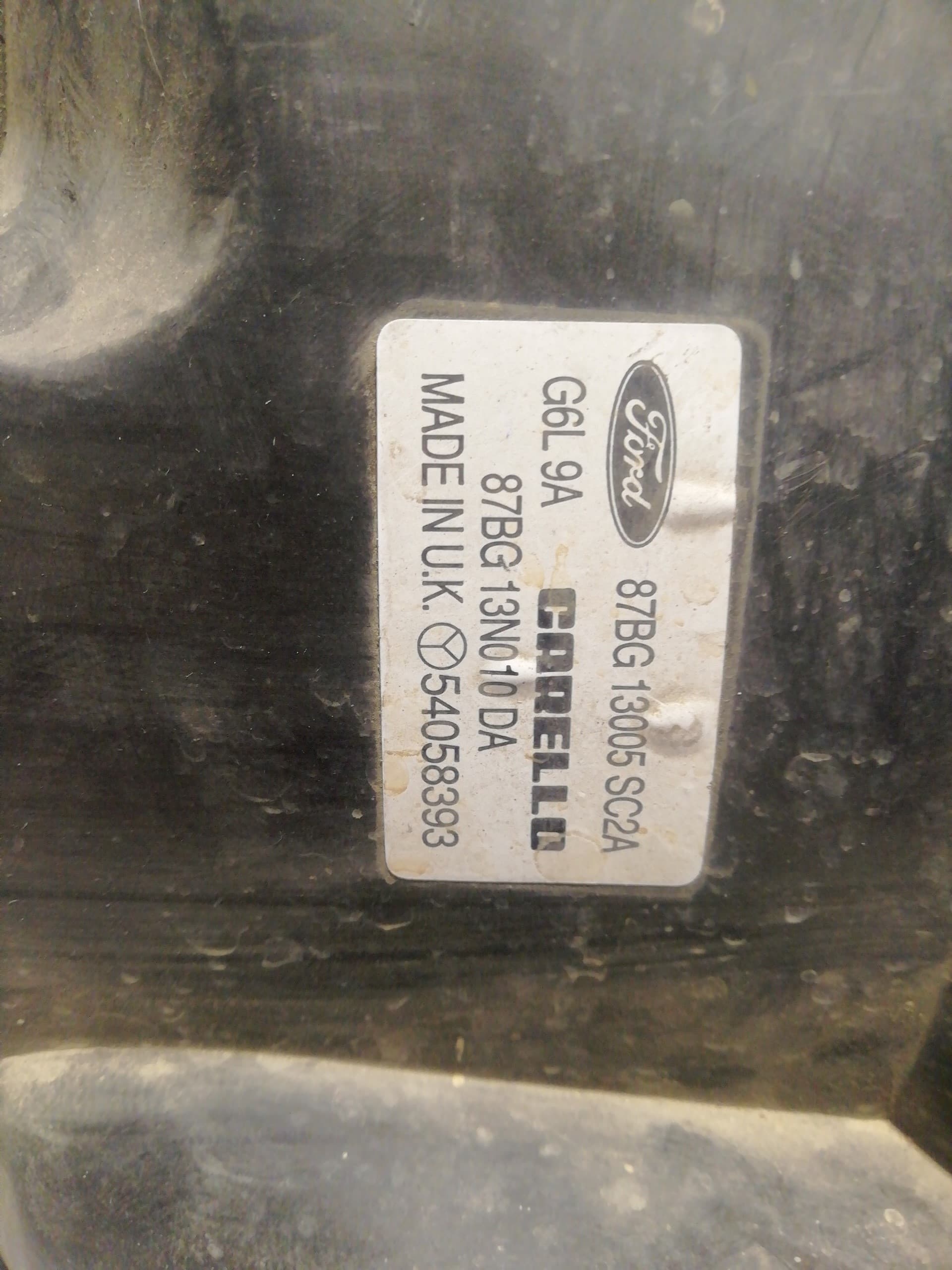 Faro derecho FORD SIERRA BERLINA 2