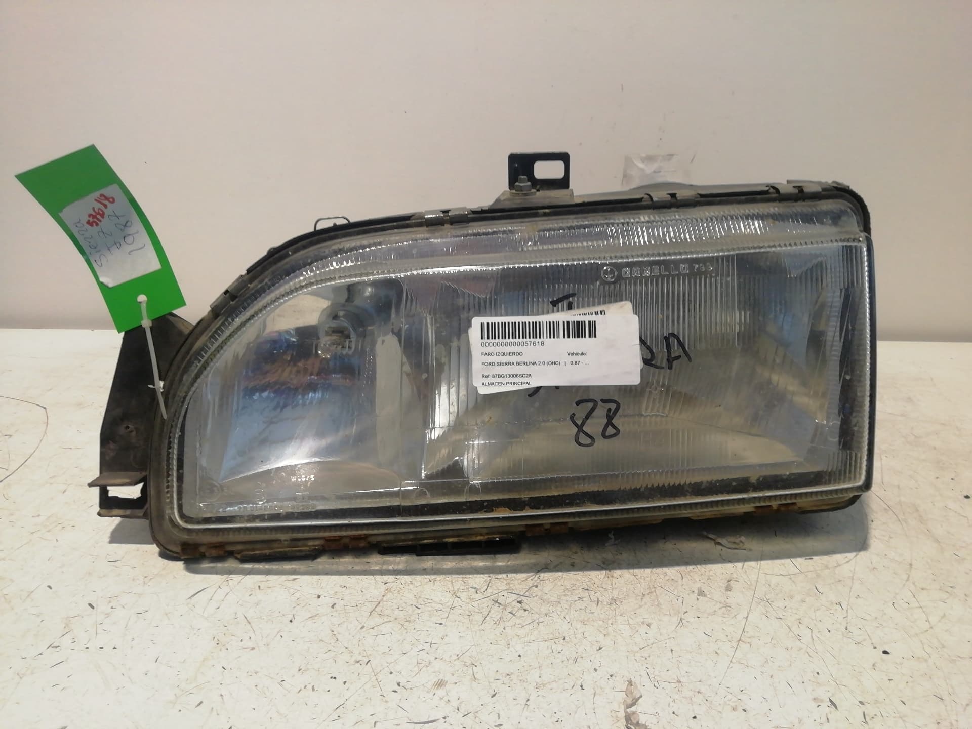 Faro izquierdo FORD SIERRA BERLINA