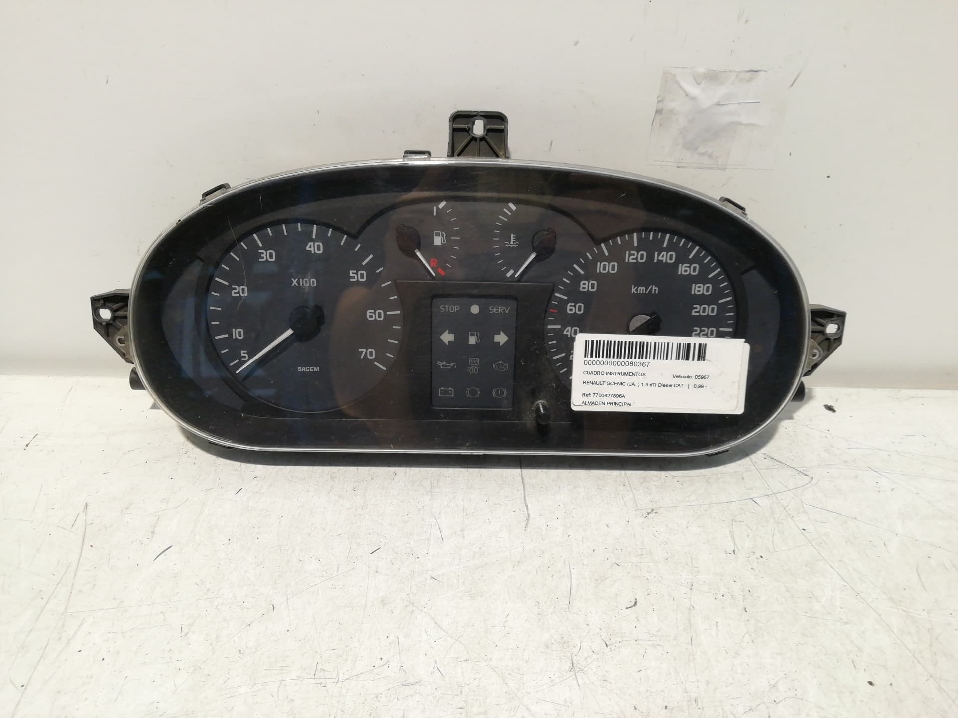 Cuadro instrumentos RENAULT SCENIC (JA..)