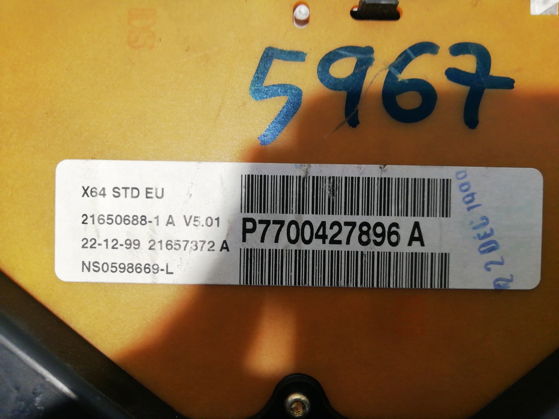 Cuadro instrumentos RENAULT SCENIC (JA..) 3