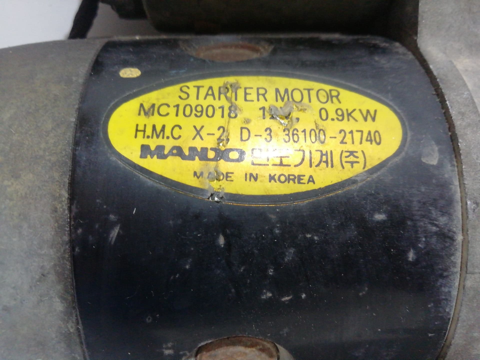 Motor arranque KIA JOICE 4