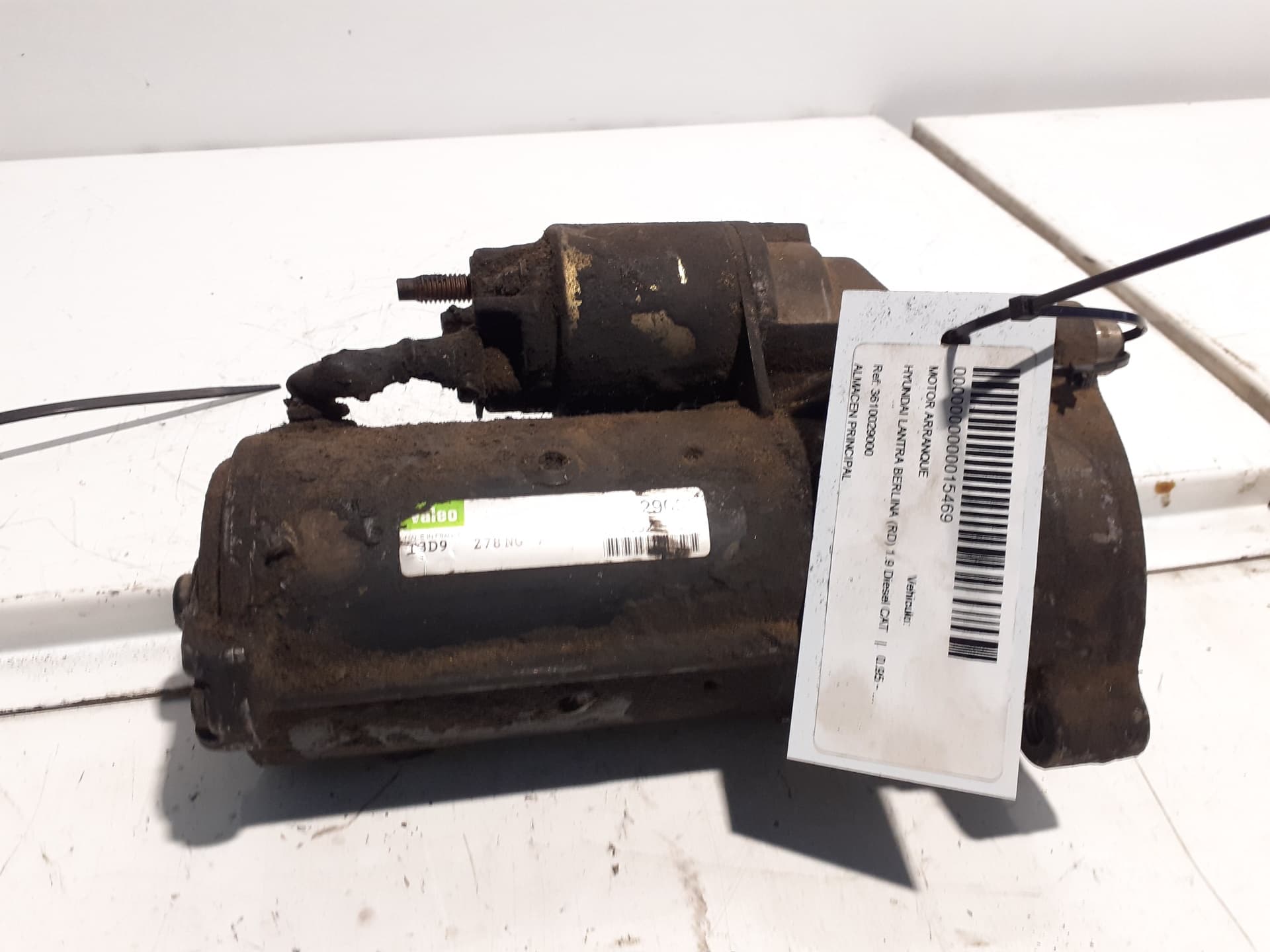 Motor arranque HYUNDAI LANTRA BERLINA (RD)