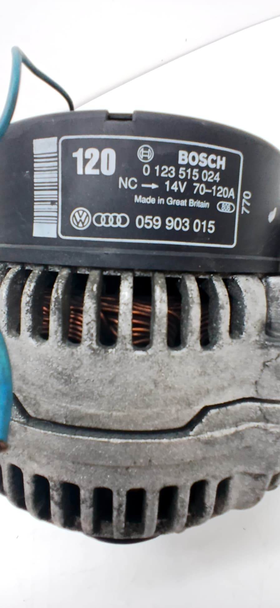 Alternador AUDI A6 BERLINA (4B2) 2