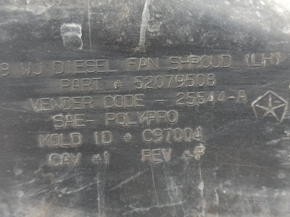 Recambio JEEP GR.CHEROKEE (WJ/WG) ref. 52079508 2