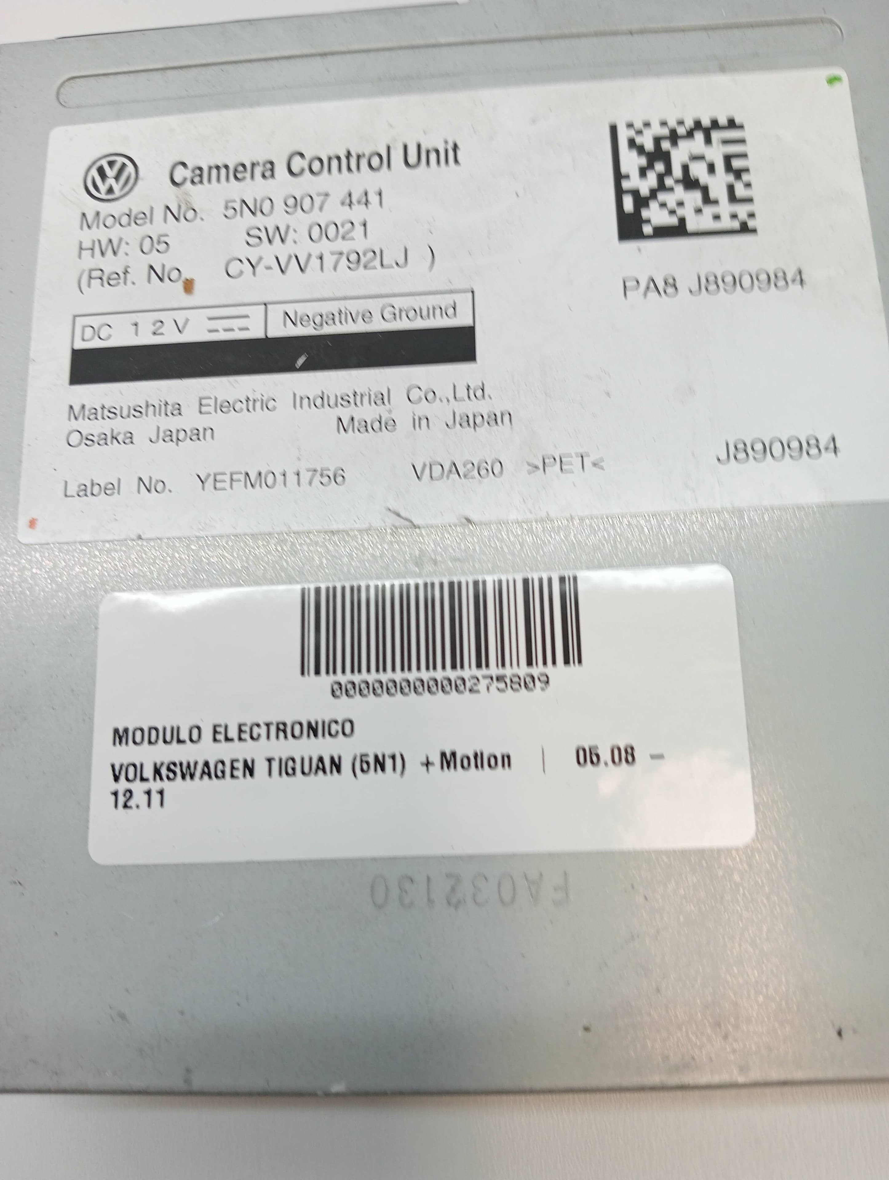 Modulo electronico VOLKSWAGEN TIGUAN (5N1) 2
