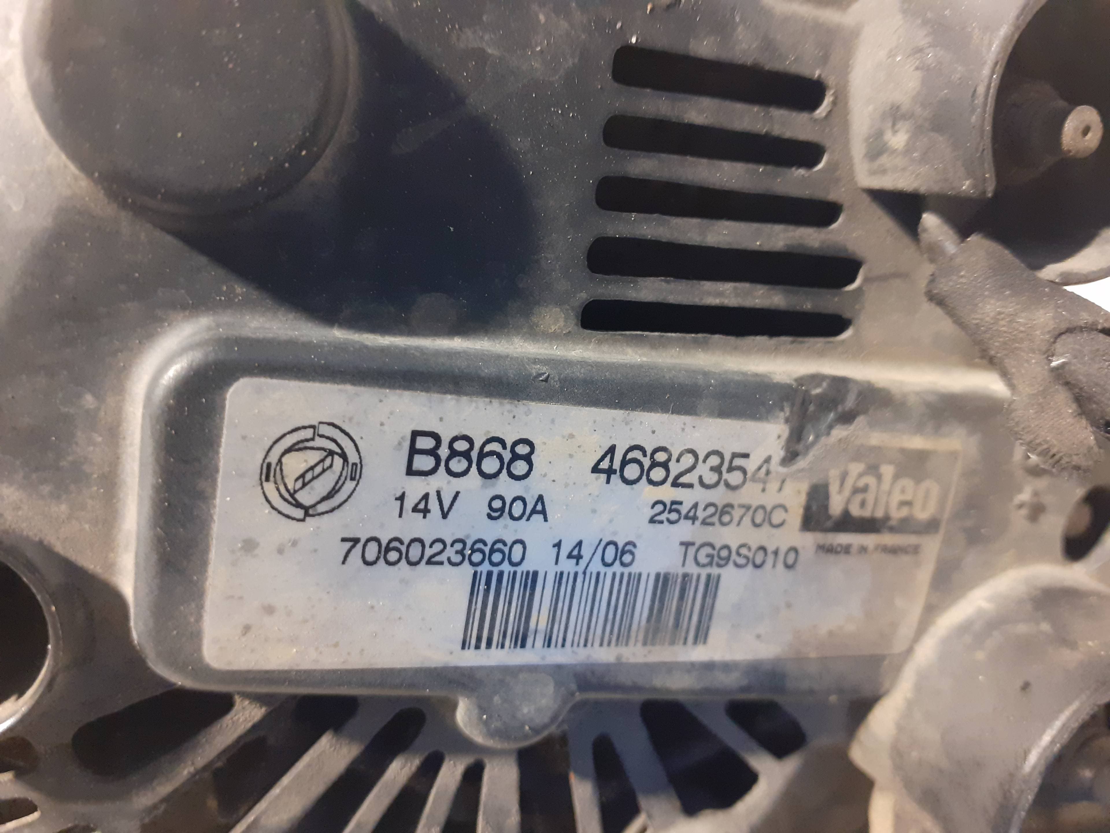 Alternador FIAT DUCATO CAJA CERRADA 14 (DESDE 03.94) 2