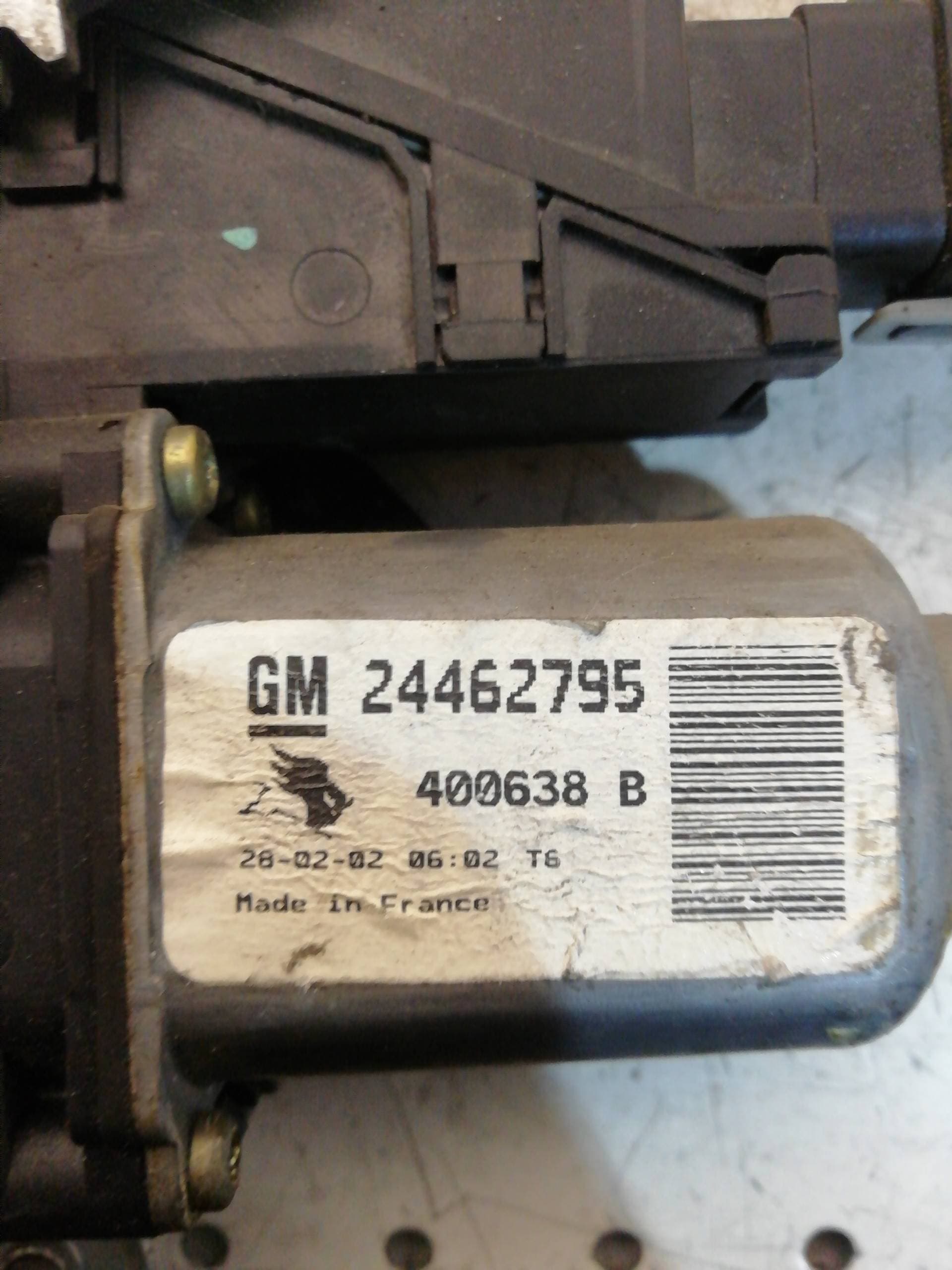 Motor elevalunas delantero izquierdo OPEL COMBO (CORSA B) 3