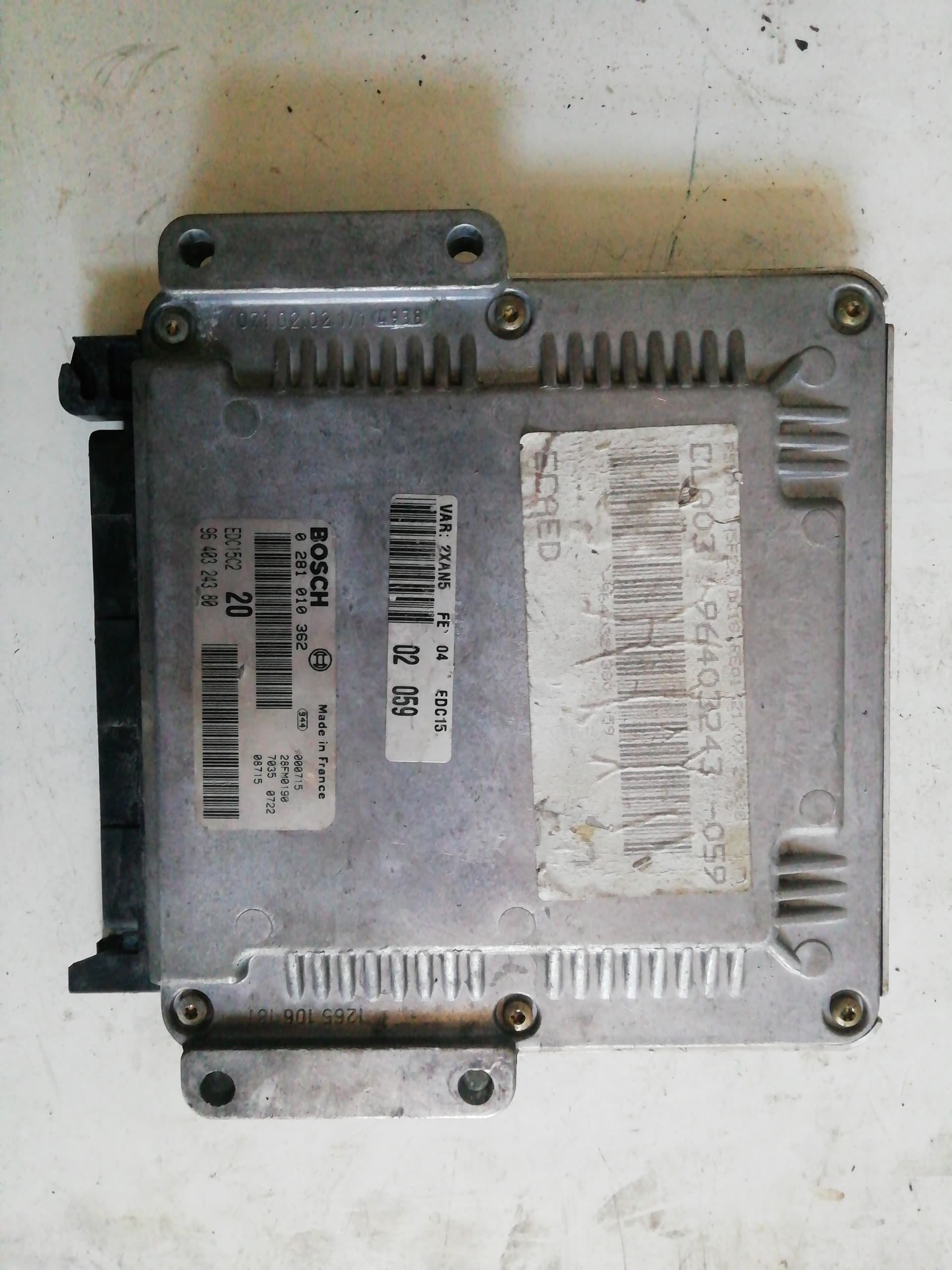 Centralita motor uce CITROEN SAXO
