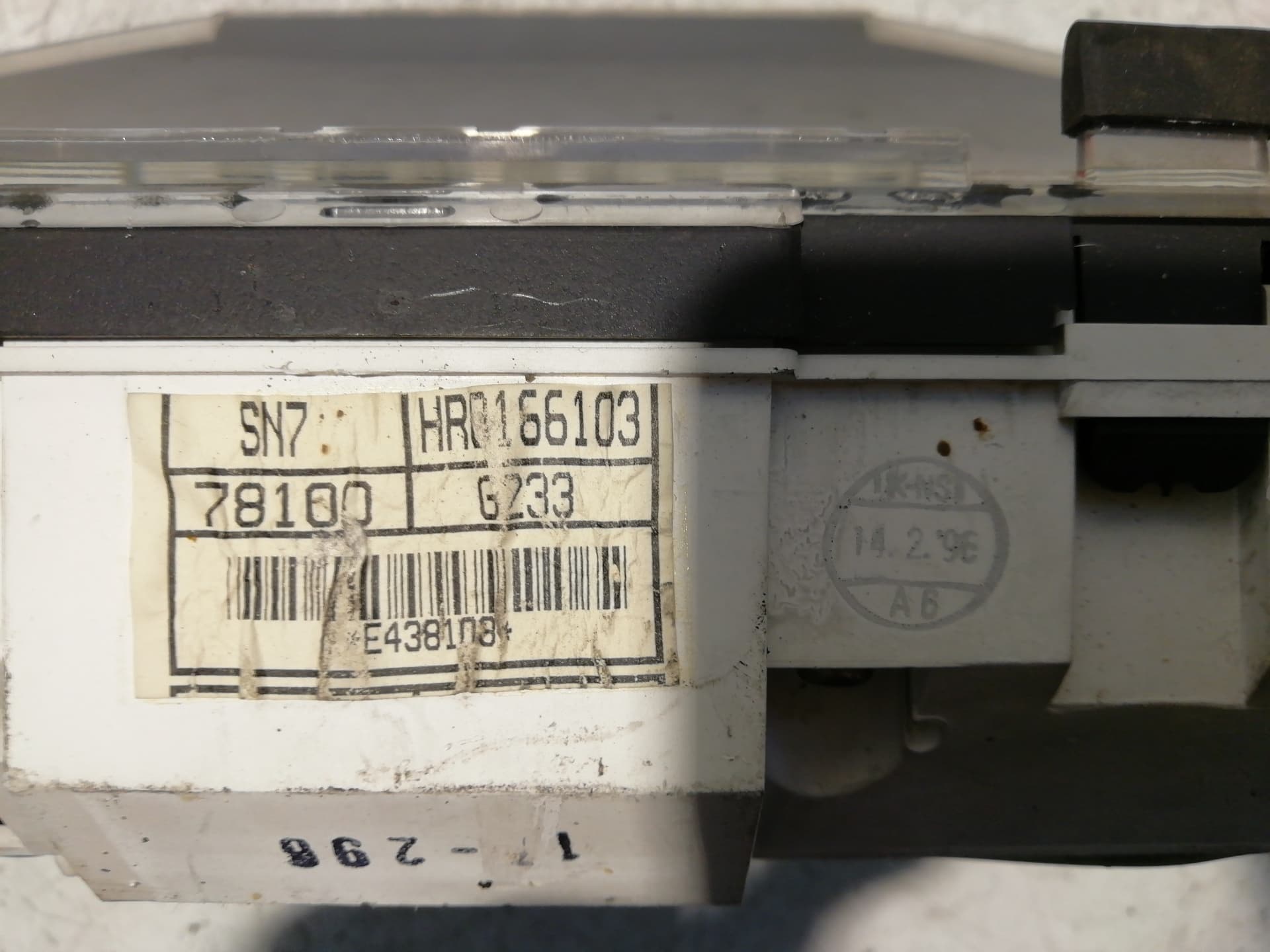 Cuadro instrumentos HONDA ACCORD BERLINA (CC/CE) 3