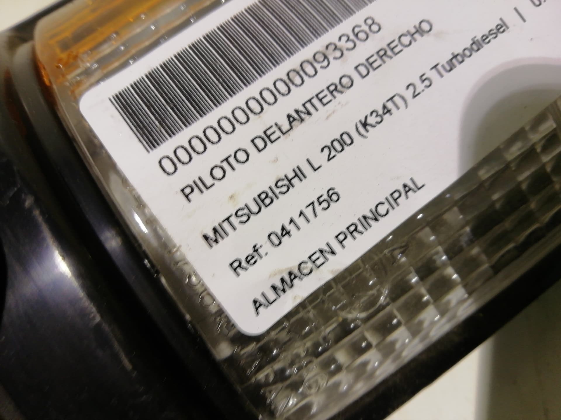 Recambio MITSUBISHI L 200 (K34T) ref. 0411756 3