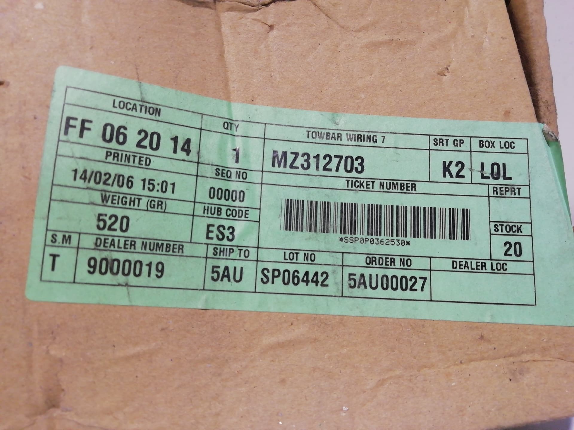 Cableado MITSUBISHI L 200 (K34T) 3