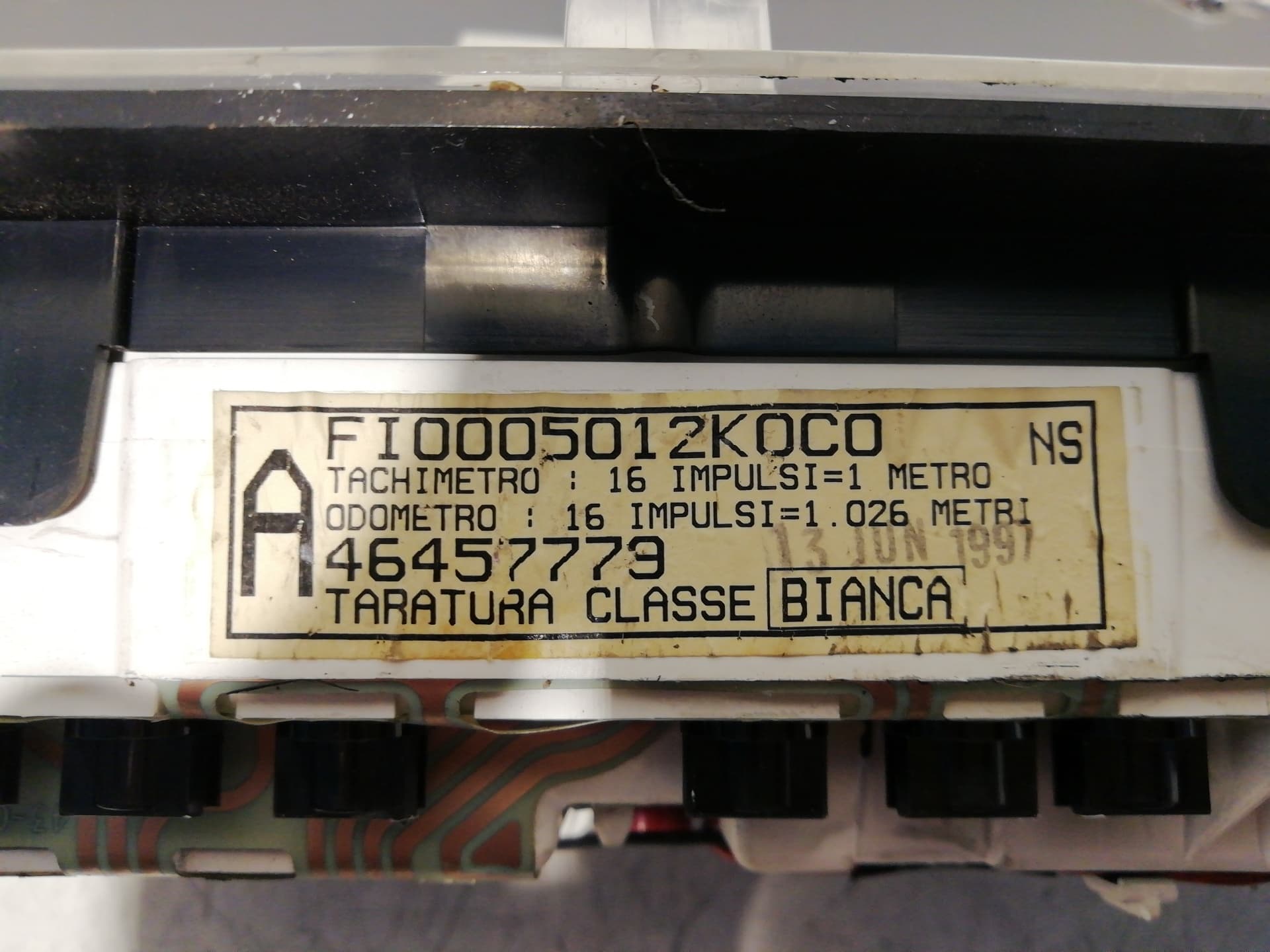Cuadro instrumentos FIAT BRAVO (182) 3