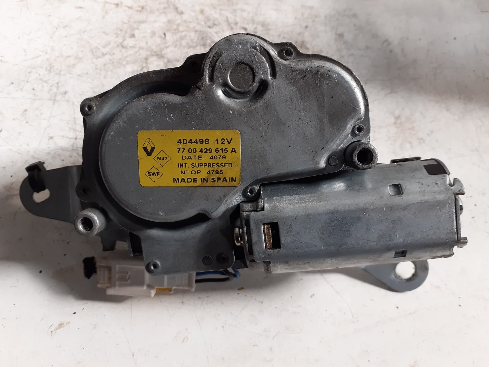 Motor limpia trasero RENAULT CLIO I FASE I+II (B/C57)