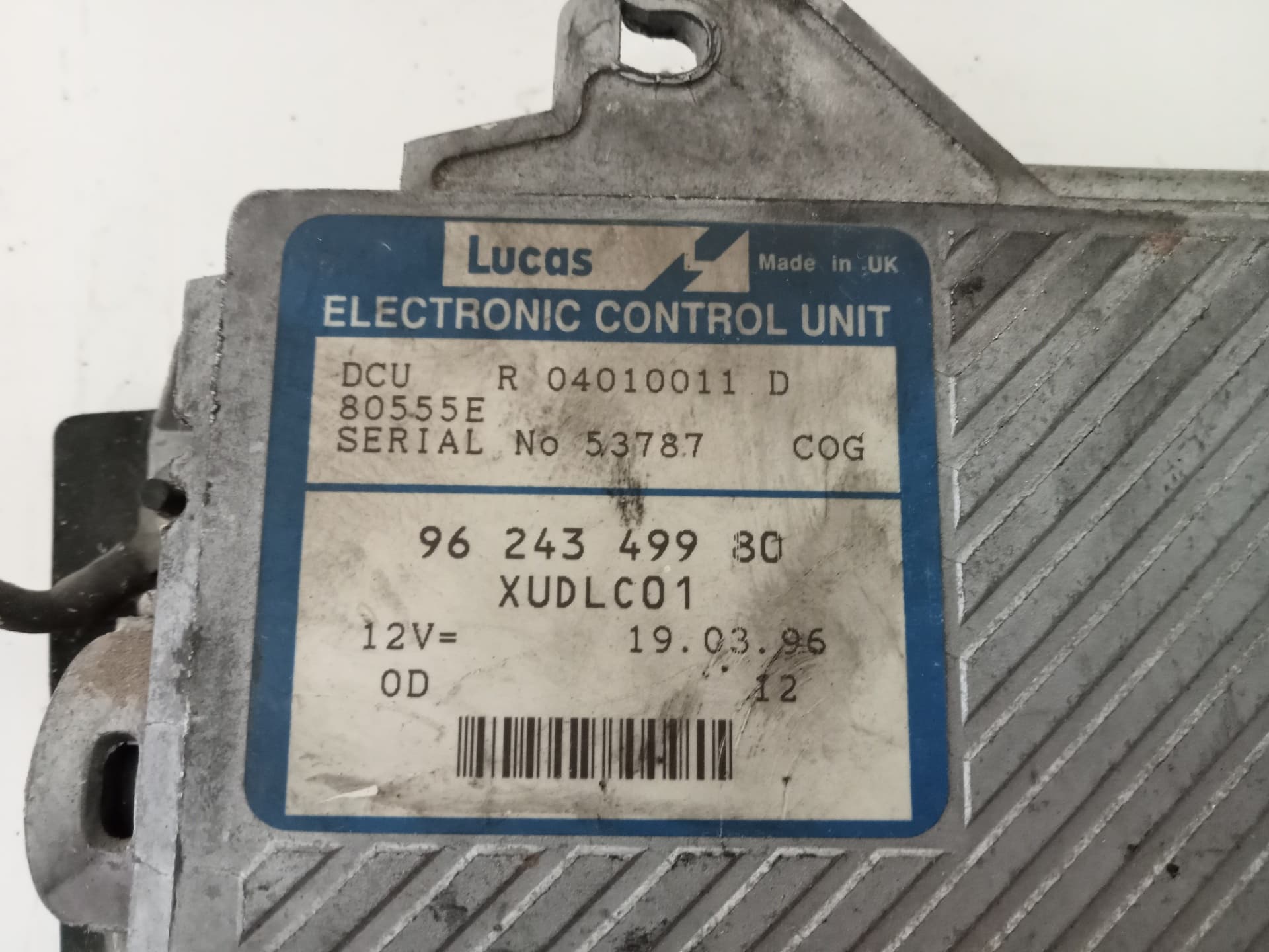 Centralita motor uce PEUGEOT 406 BERLINA (S1/S2)