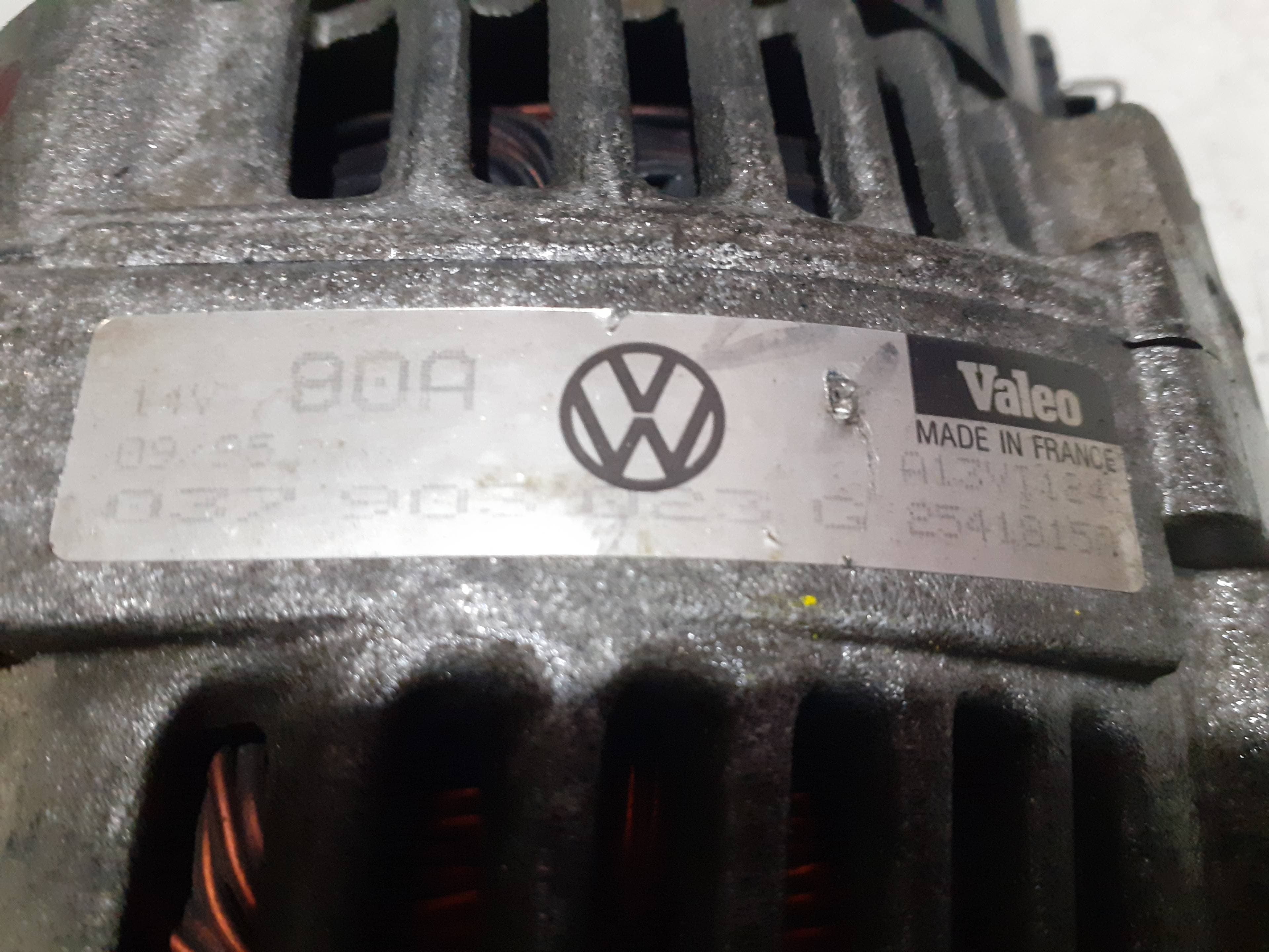 Alternador VOLKSWAGEN PASSAT BERLINA (312) 2