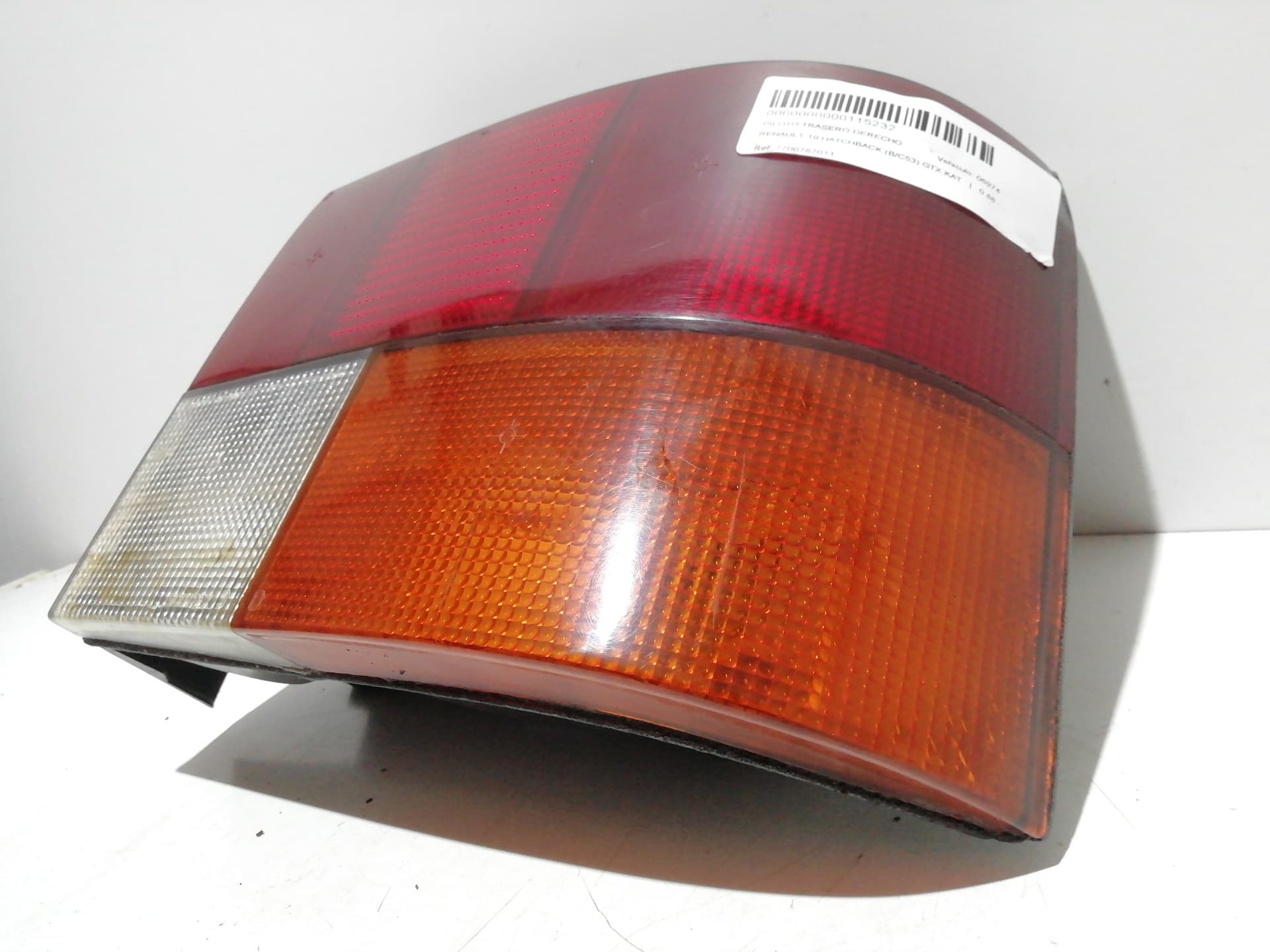 Piloto trasero derecho RENAULT 19 HATCHBACK (B/C53) 2