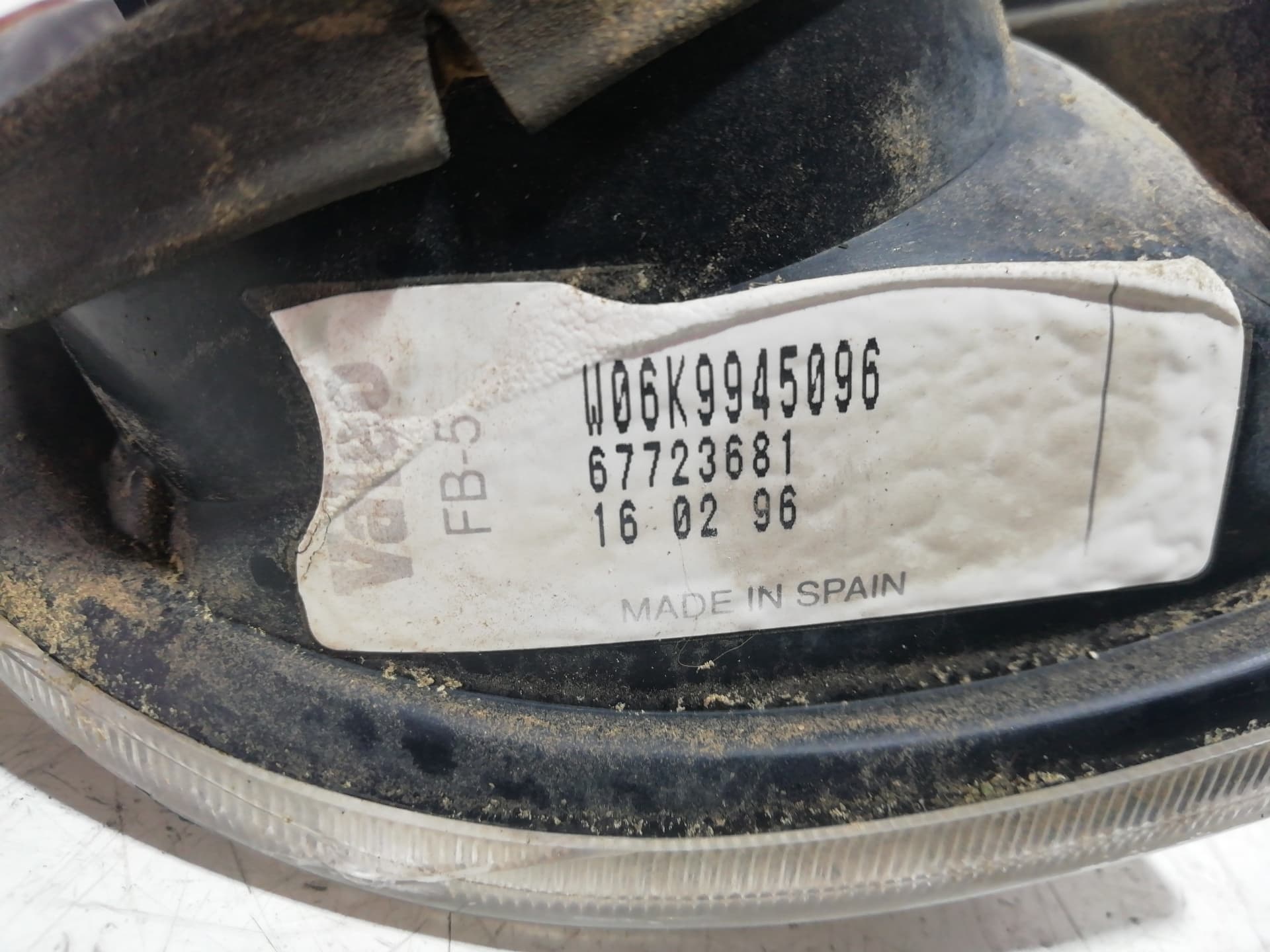 Piloto trasero derecho SEAT INCA (6K9) 2