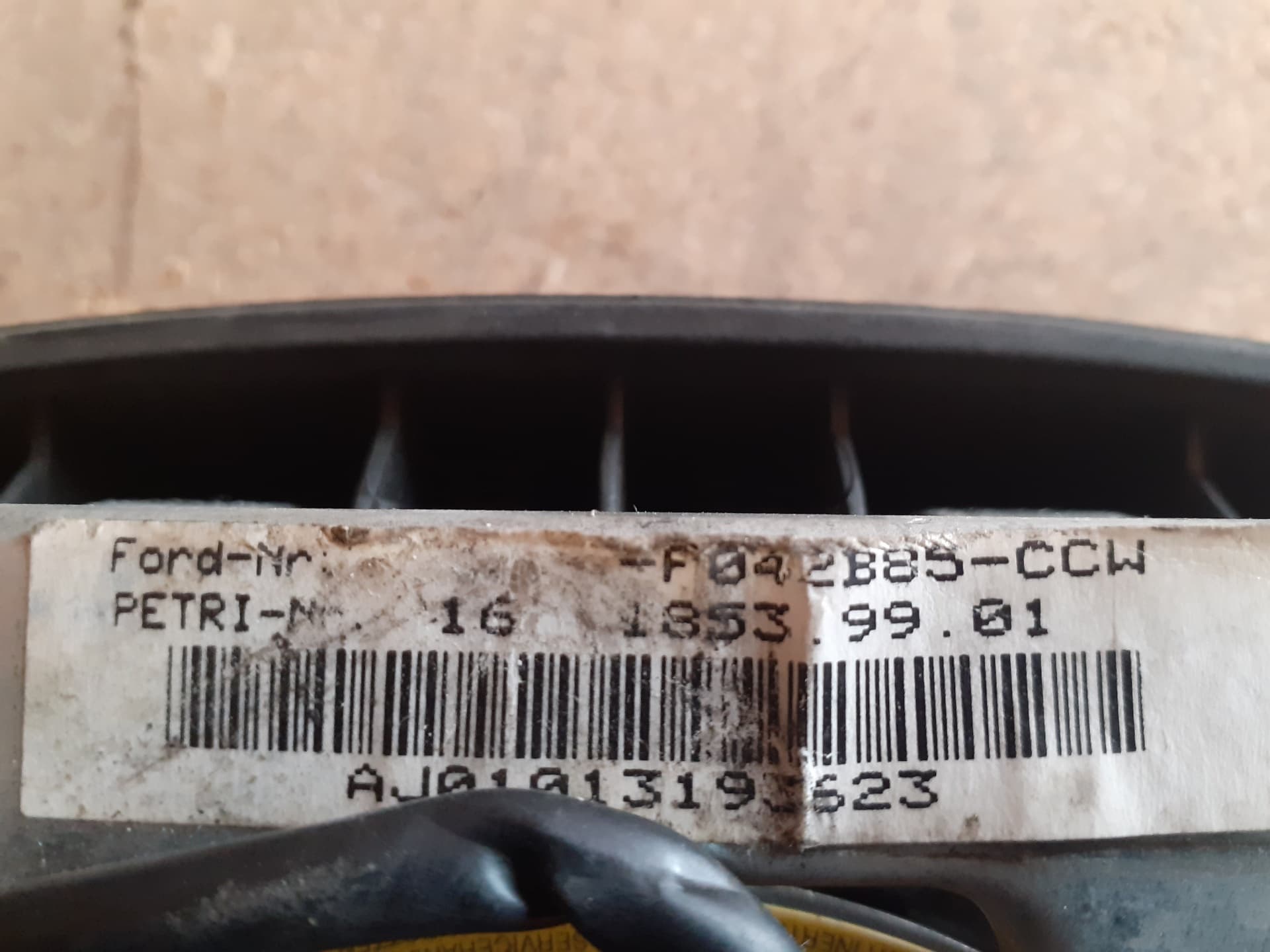 Airbag delantero izquierdo FORD MONDEO BERLINA (GD) 2